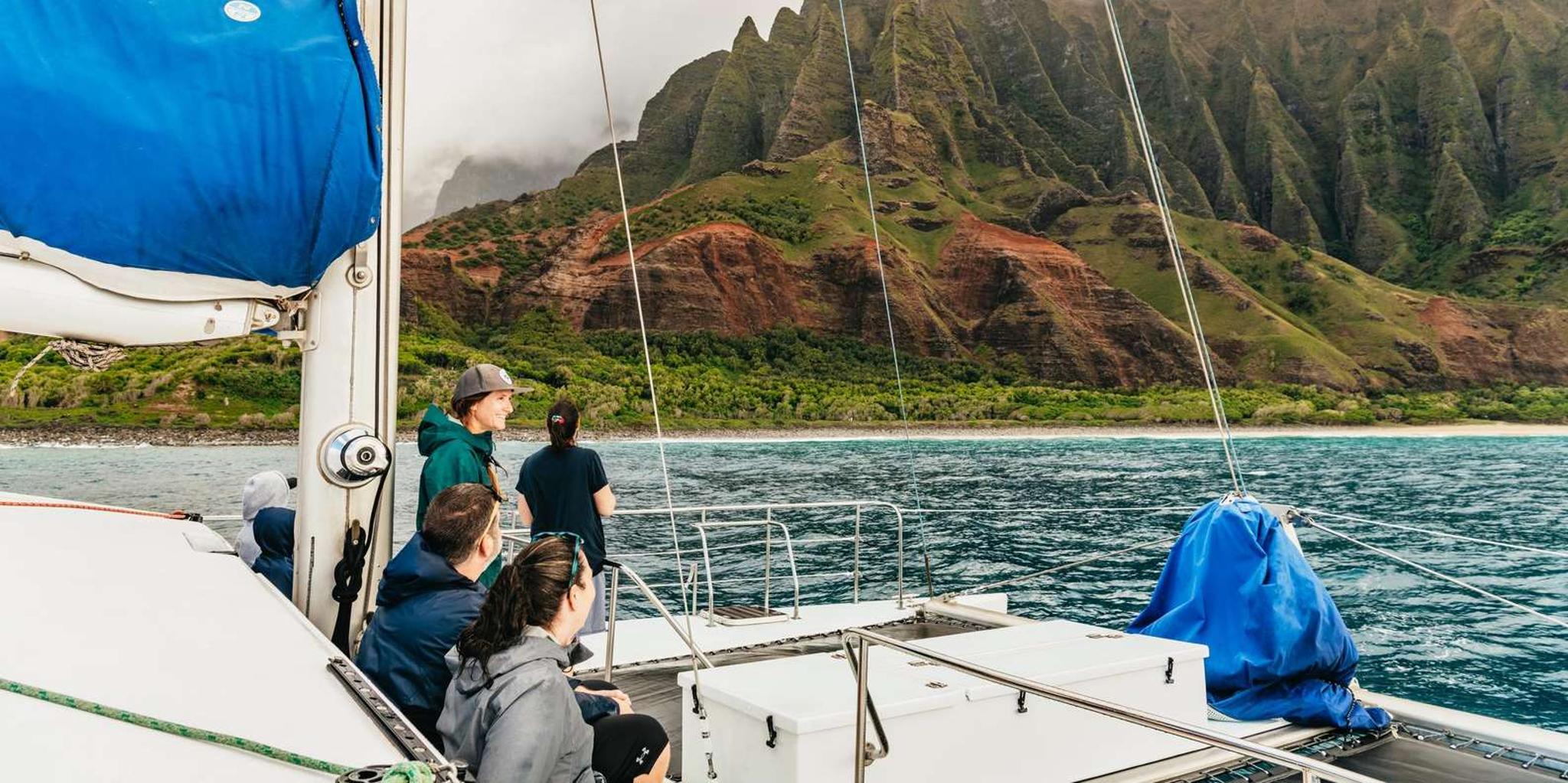 Kauai Napali Coast Sunset Sailboat Tour