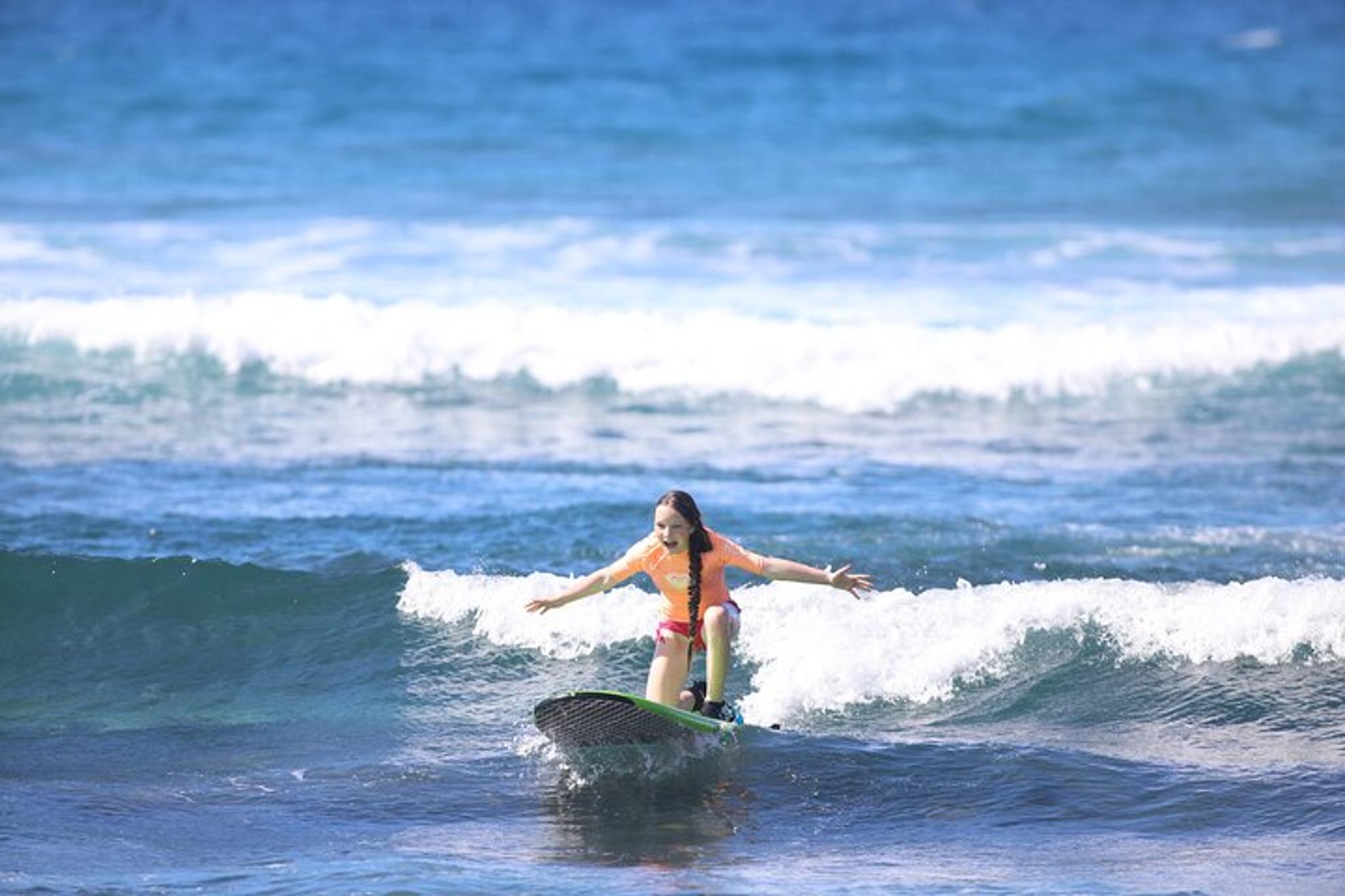 Kailua Kona Surf Lesson at Kahaluu Beach