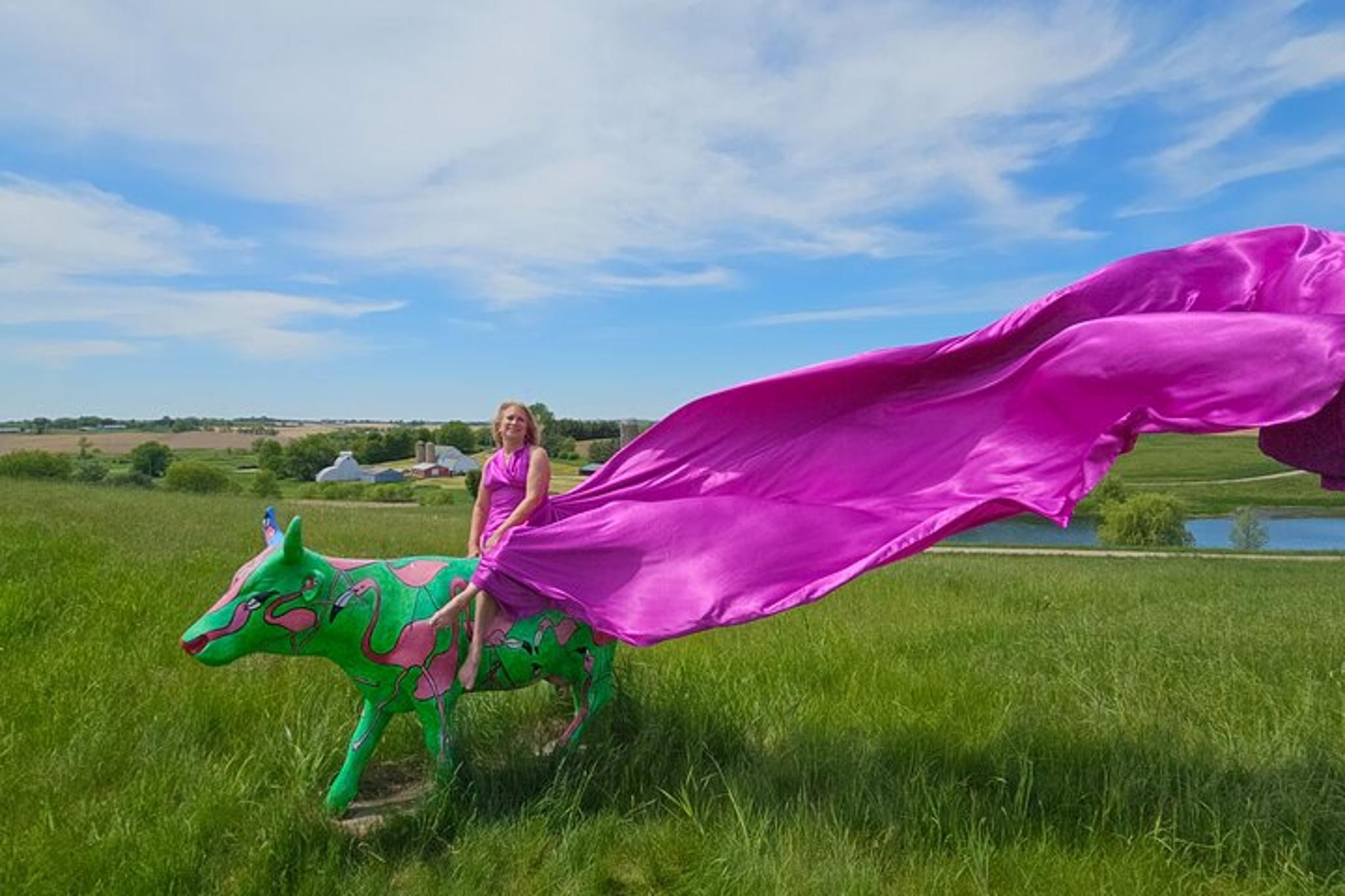 Madison Flying Dress Photo Shoot 15 min - Image 4