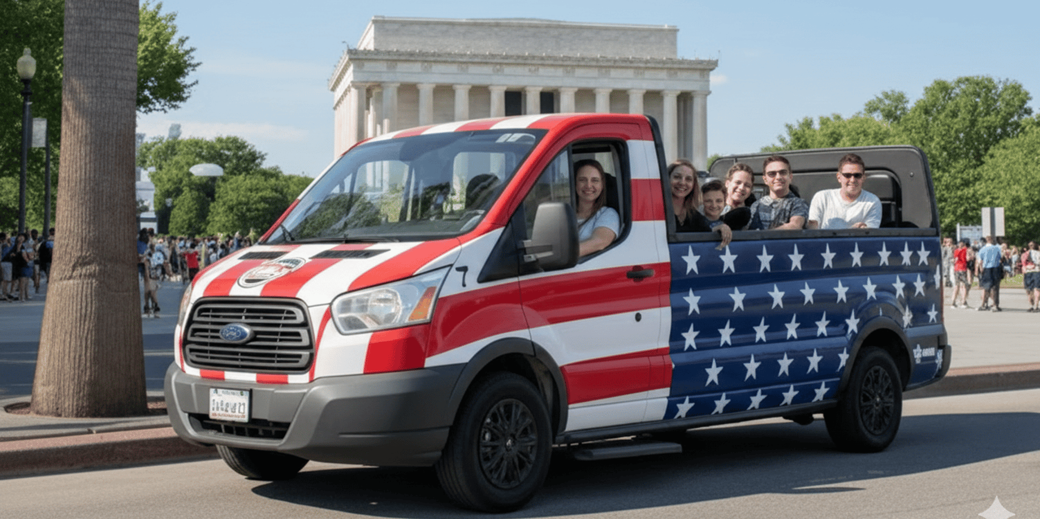 Washington DC History and Monuments Minibus Tour