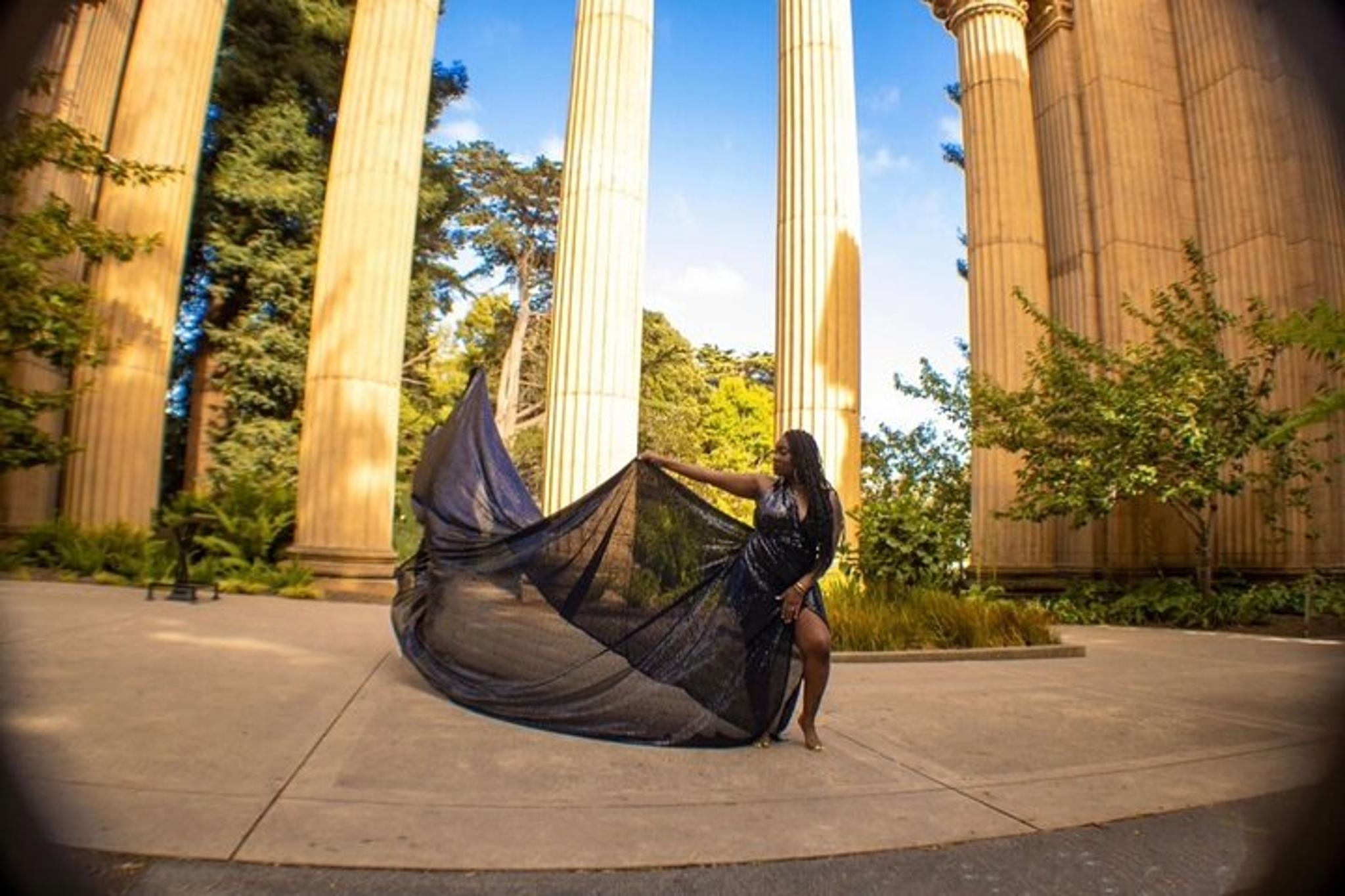 San Francisco Photoshoot in Flying Dresses - Image 2