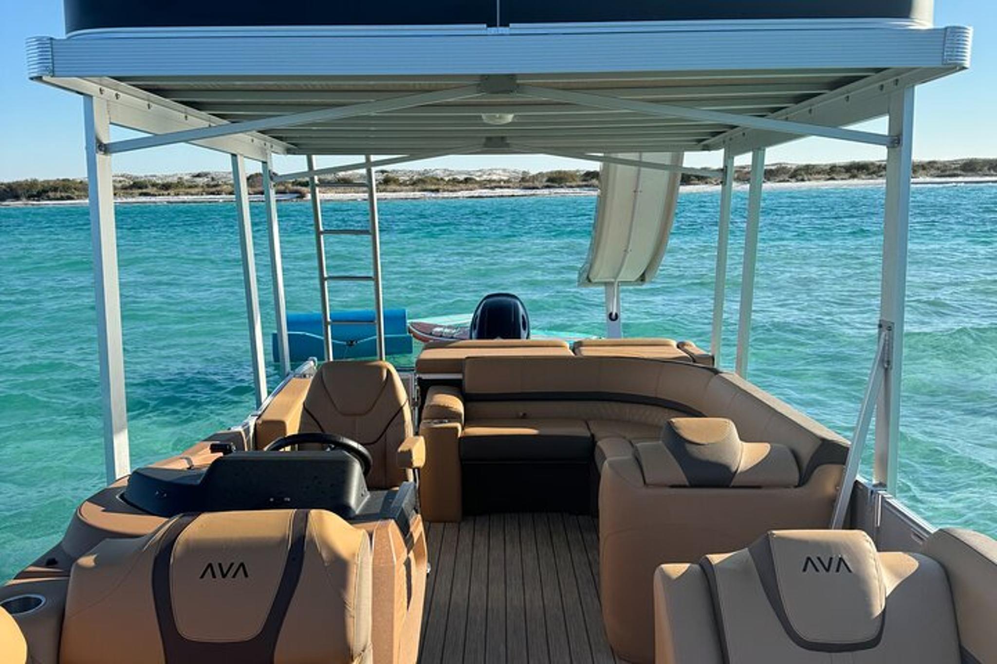 Destin Pontoon Charter with Slide - Image 3