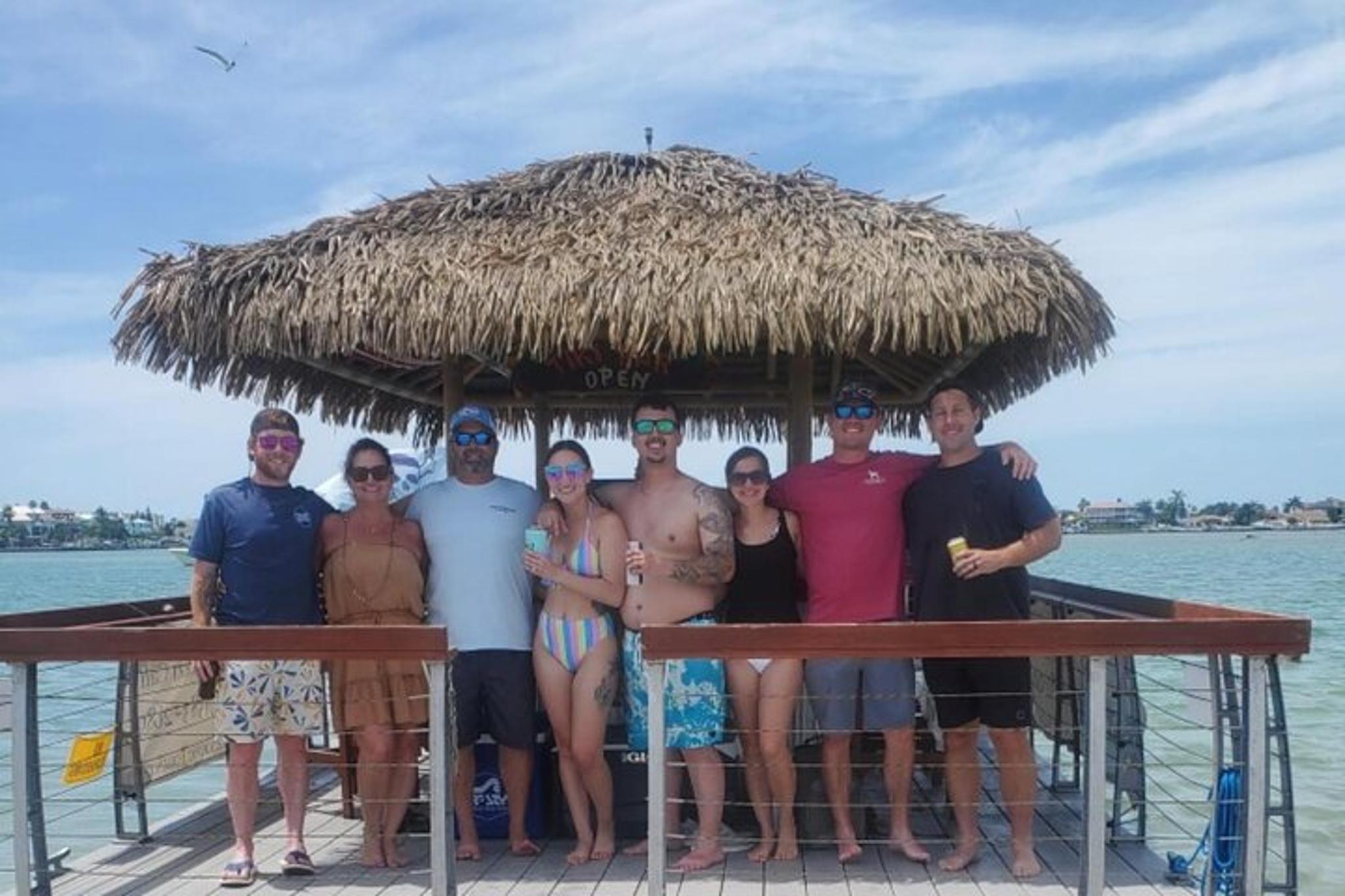 Madeira Beach Tiki Boat Cruise to John's Pass Sandbar - Image 4