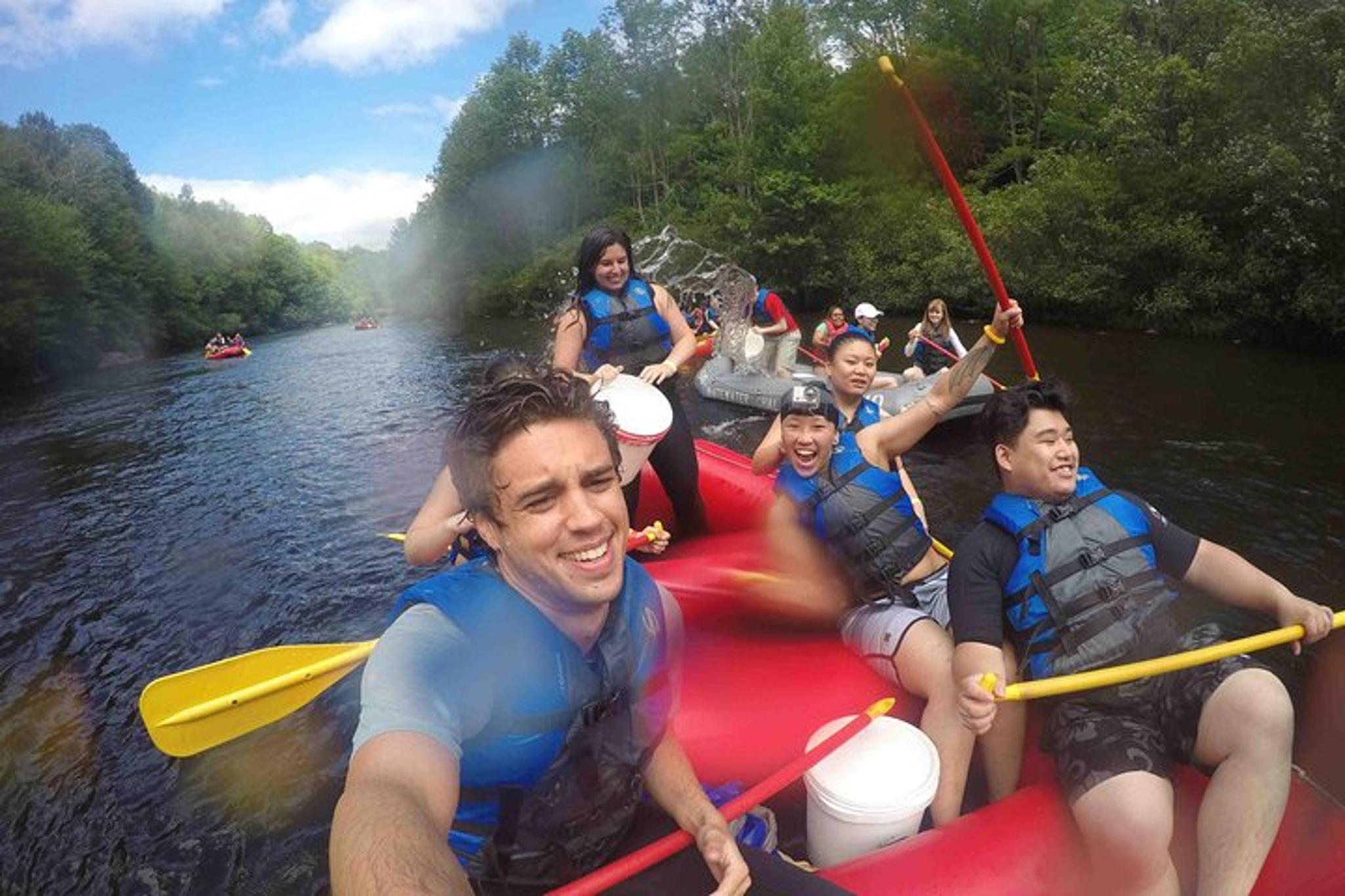 NYC Whitewater Rafting Bus Trip