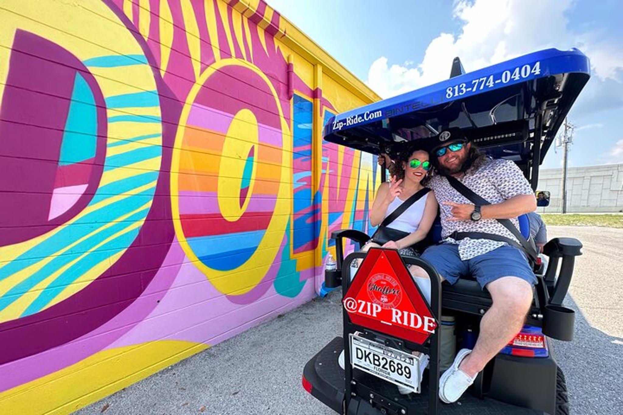 Ybor City Brewery Tour by Golf Cart