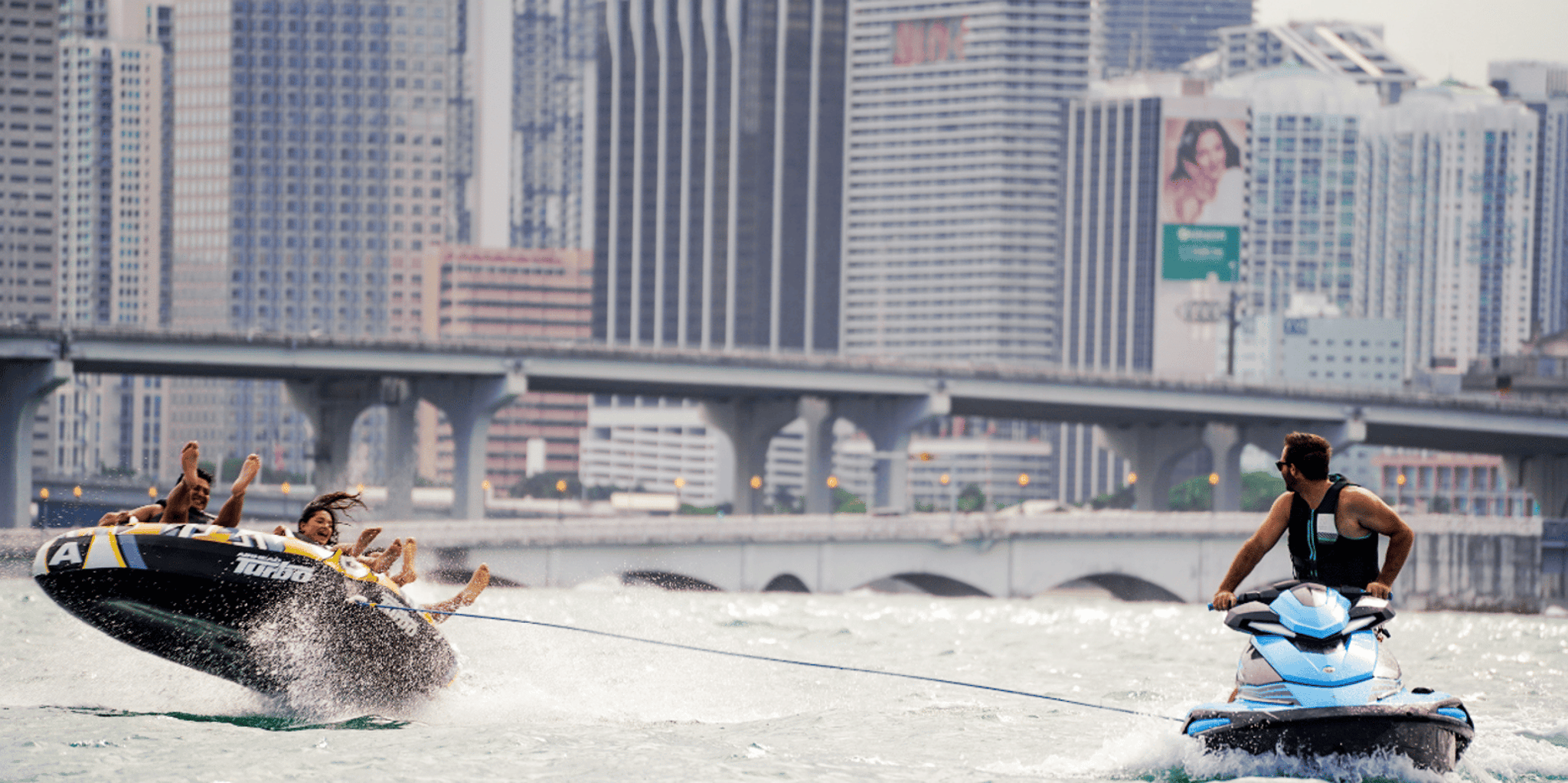 Miami Flyboard and Tubing Boat Tour - Image 4