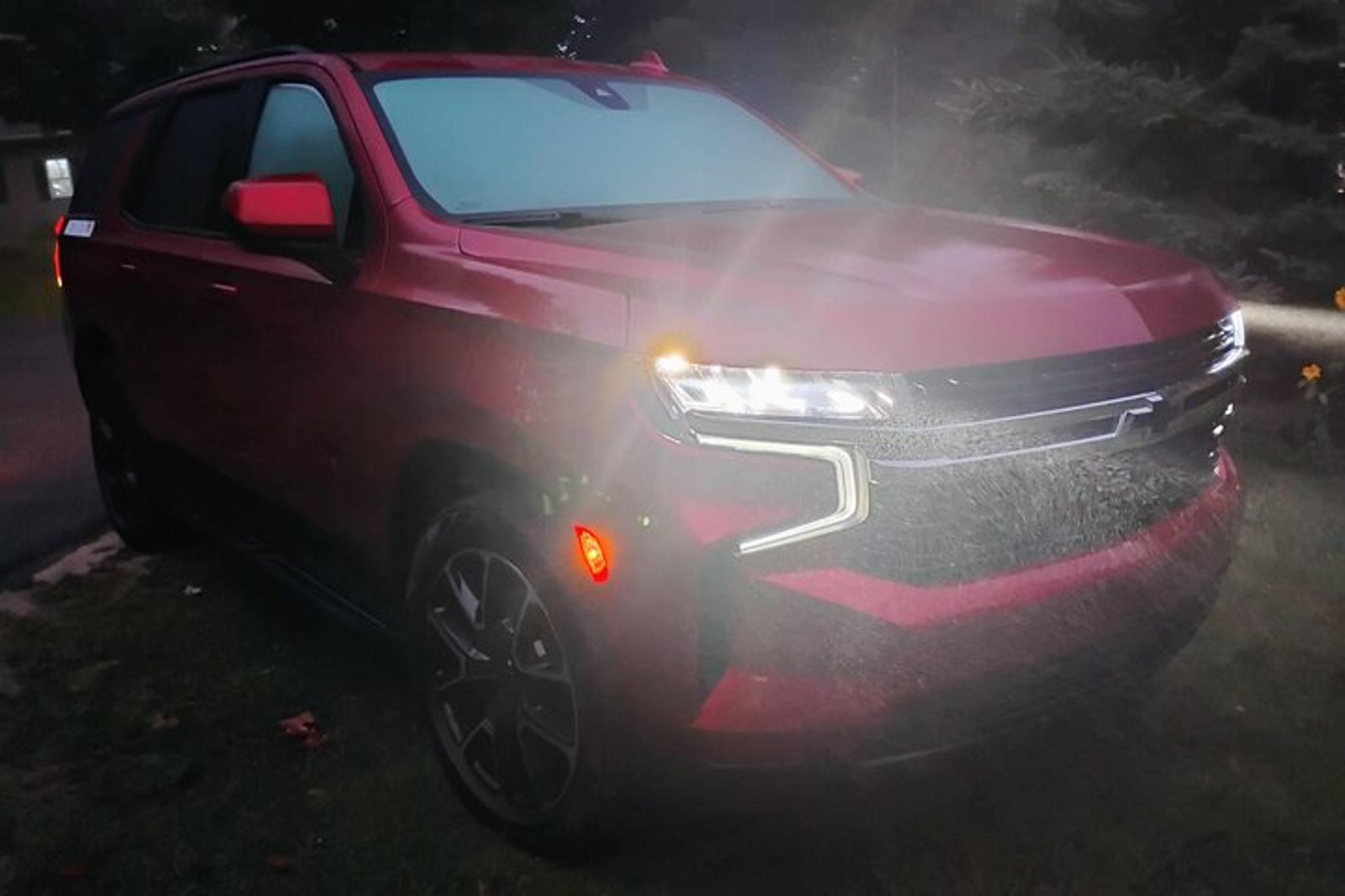 Traverse City Wine Tour in a Cherry Red Tahoe - Image 1