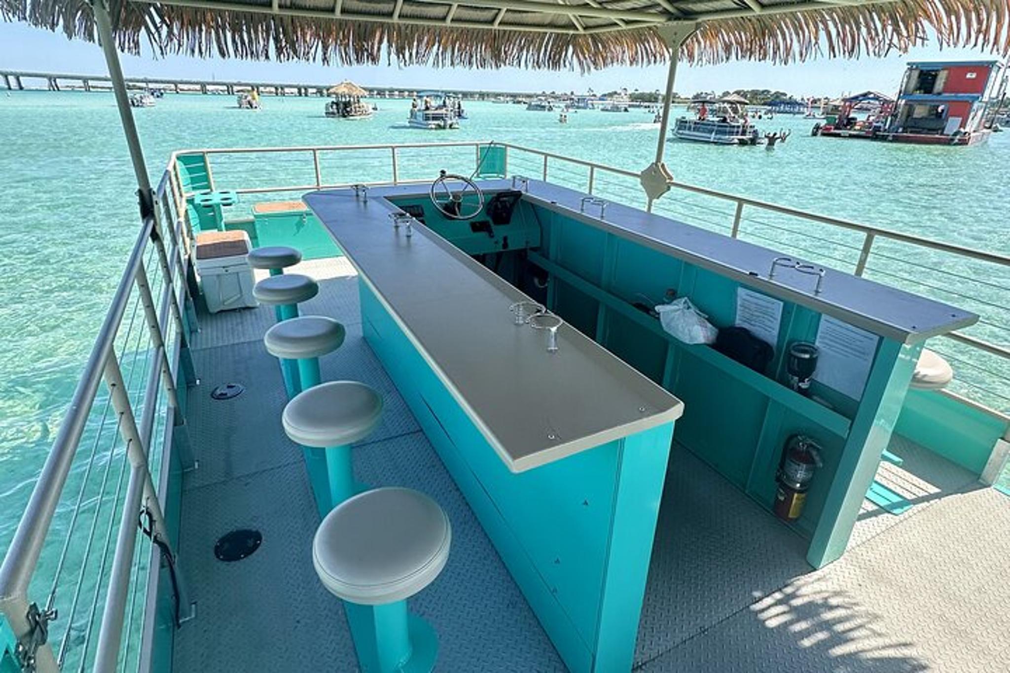 Destin Crab Island Tiki Pontoon Adventure - Image 6
