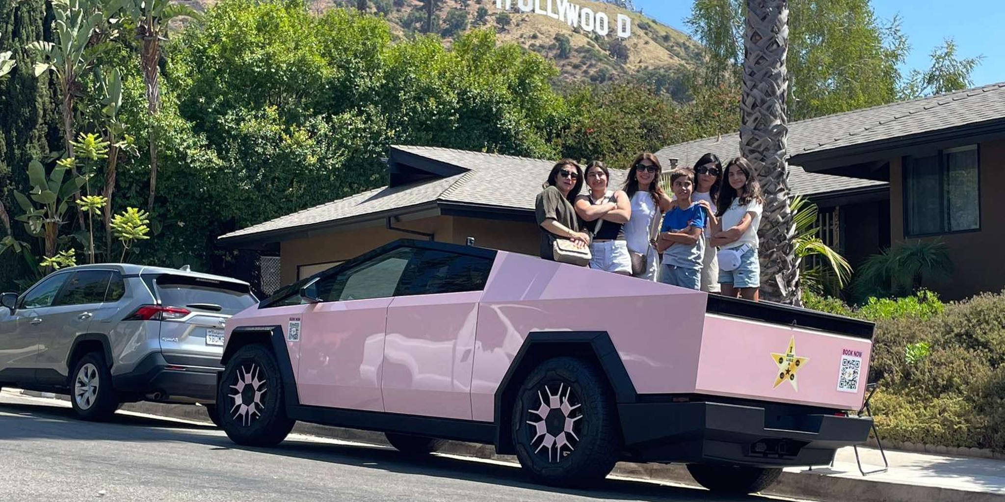 Los Angeles Hollywood Sign Tesla Cybertruck Tour - Image 2