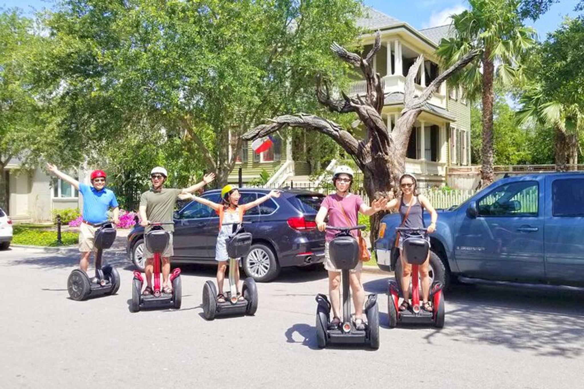 Galveston Tree Carvings Segway Tour 90 Min