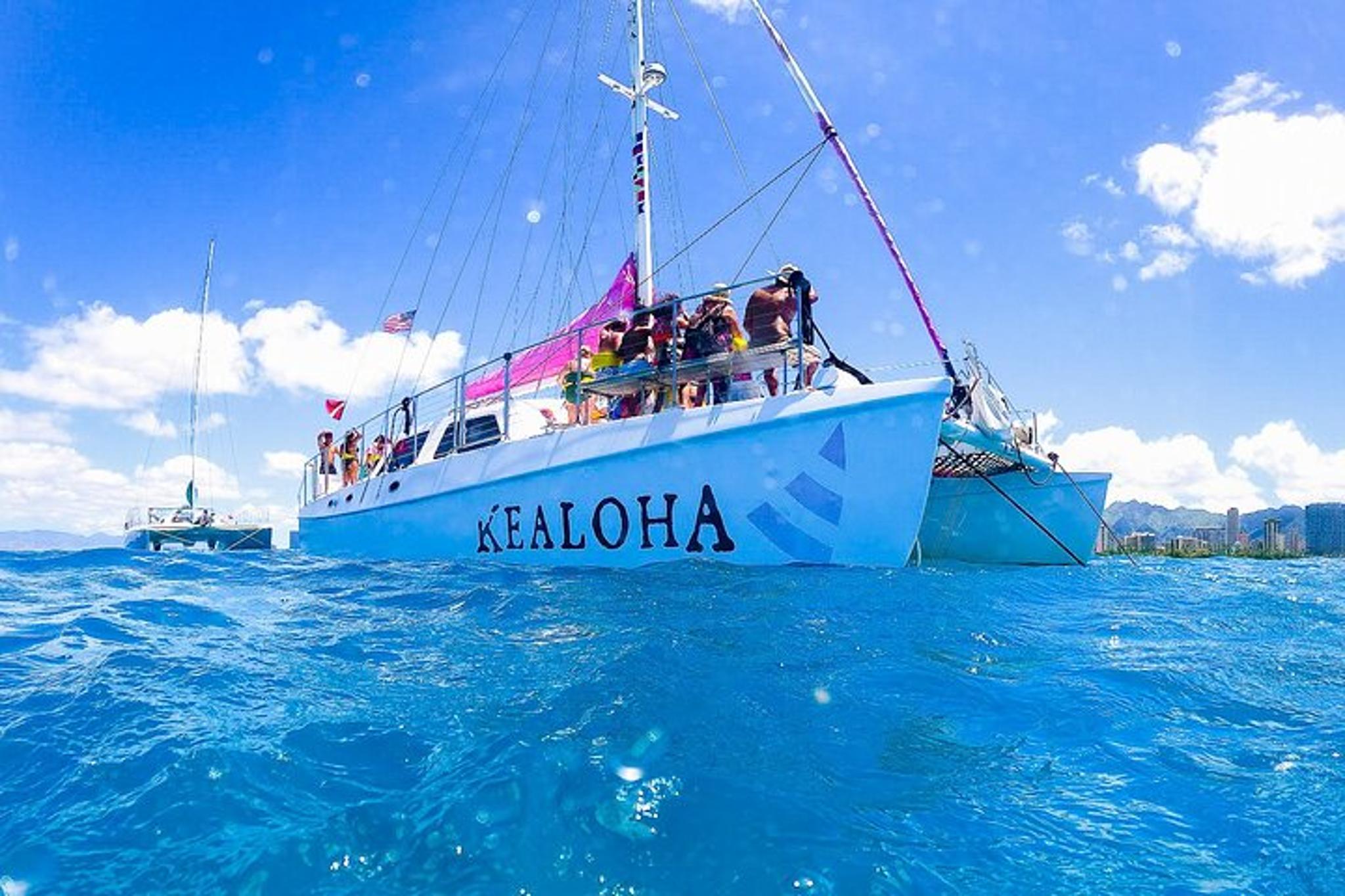 Waikiki Catamaran Cruise with Fireworks 2 hr - Image 3