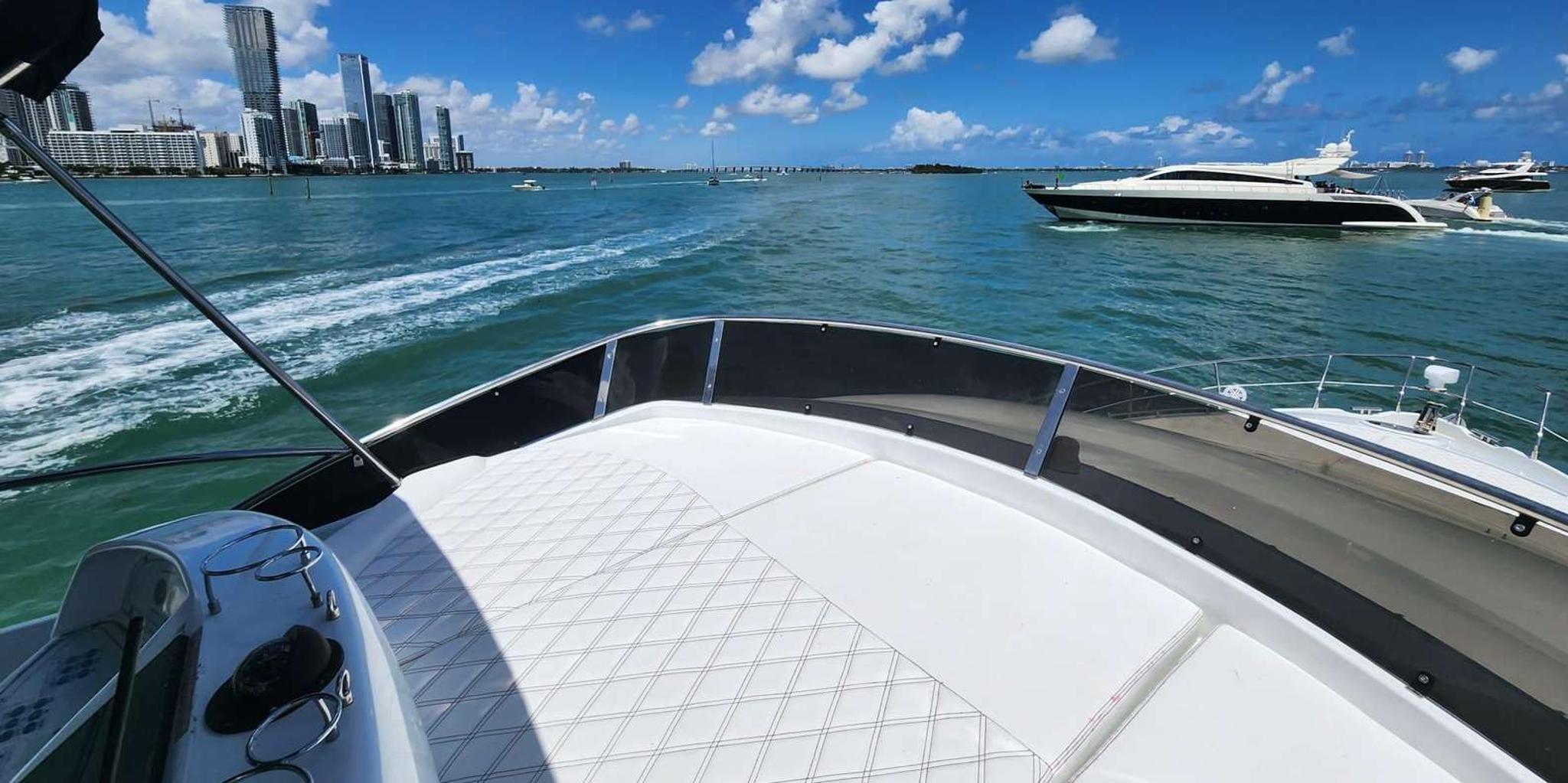 Miami Yacht Rental with Jetski and Paddleboards - Image 3