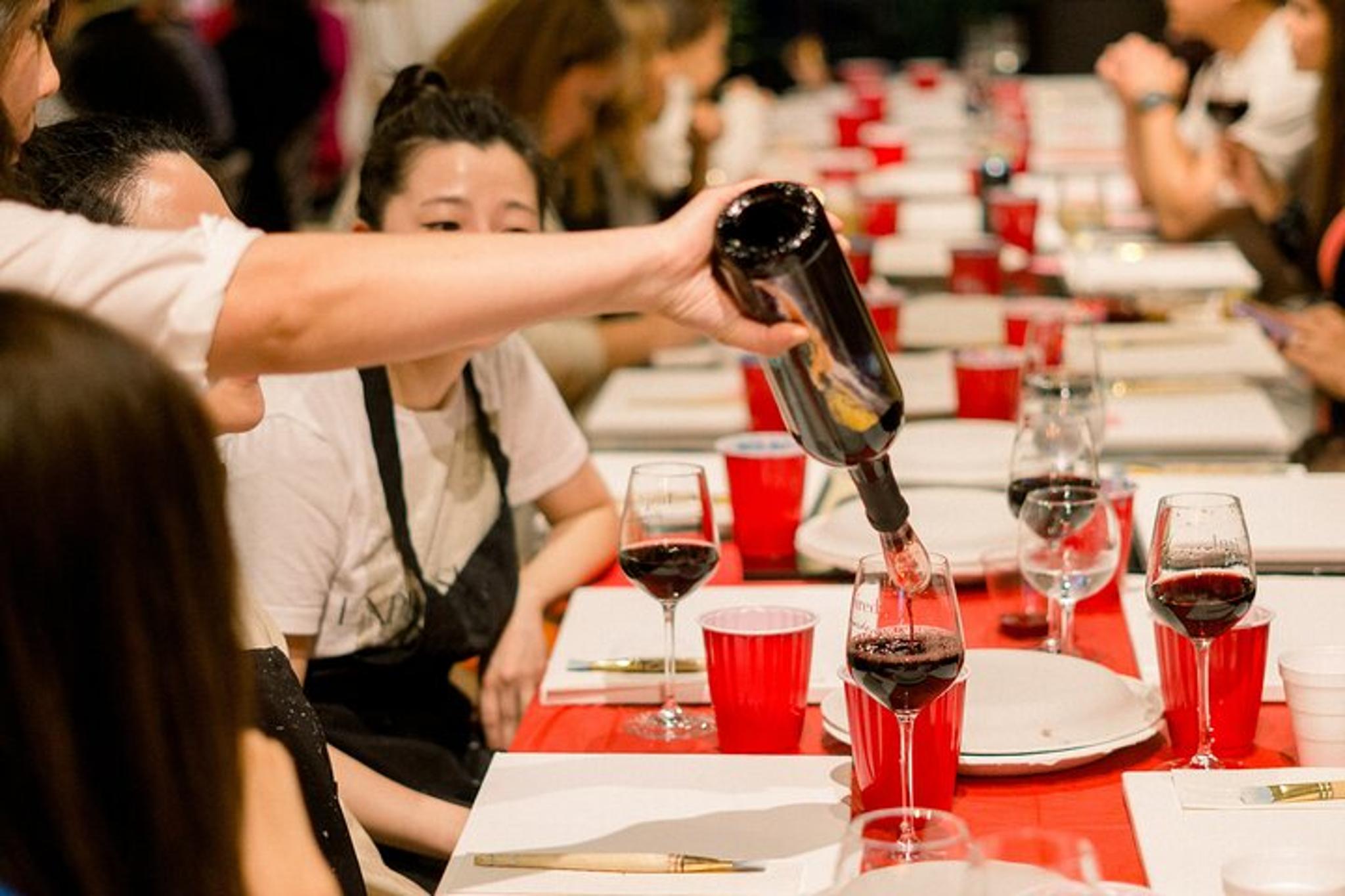 Costa Mesa Paint and Wine Experience