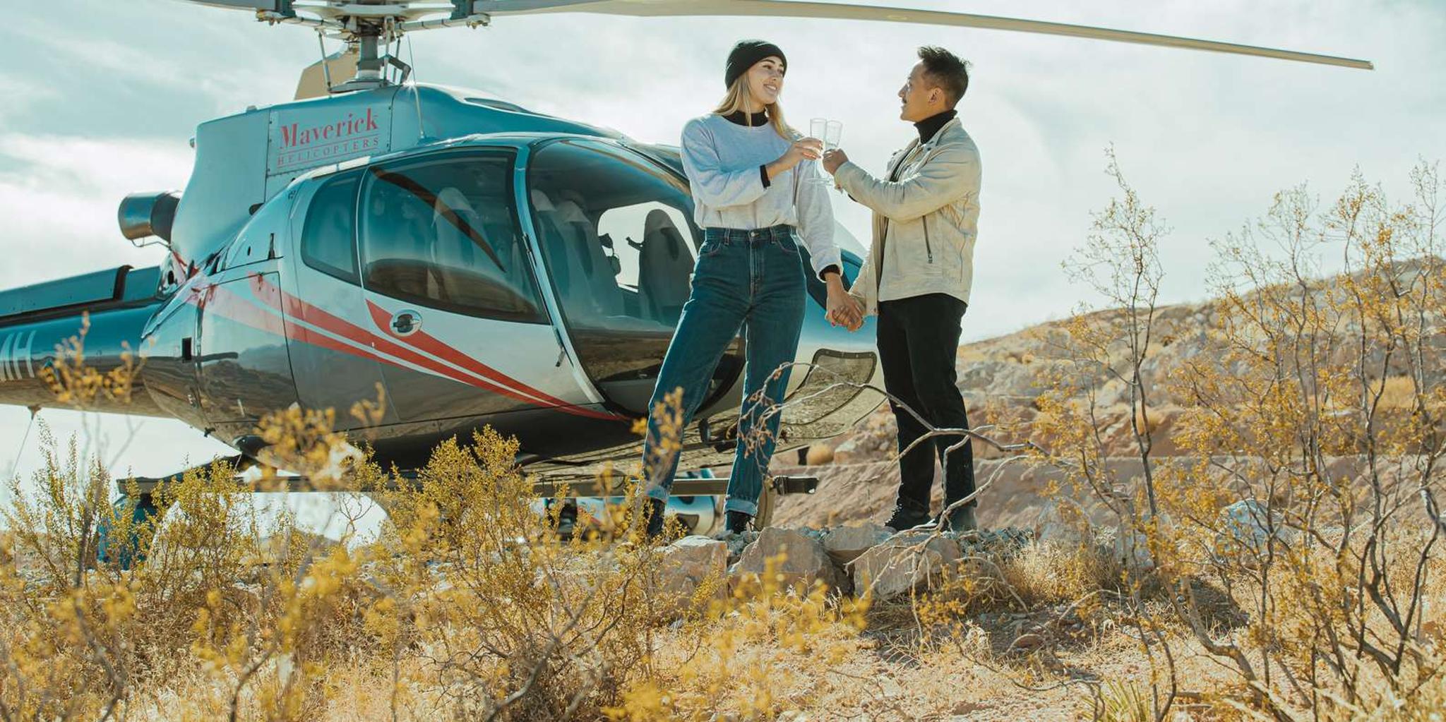 Las Vegas Red Rock Canyon Helicopter Tour at Sunset - Image 2