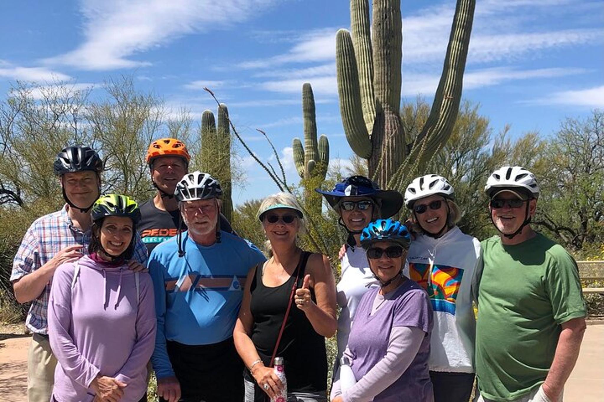 Tucson E-Bike Tour in Saguaro National Park