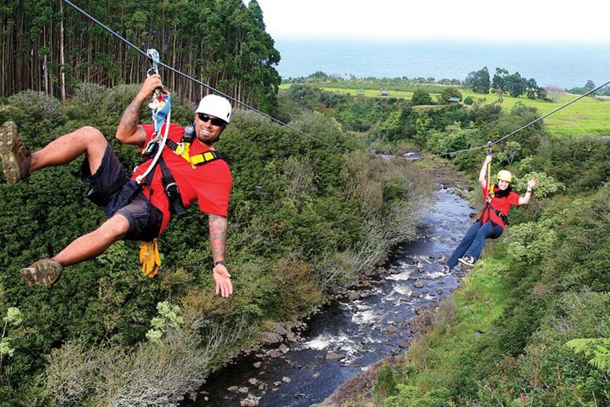 Big Island Waterfall Zipline Experience