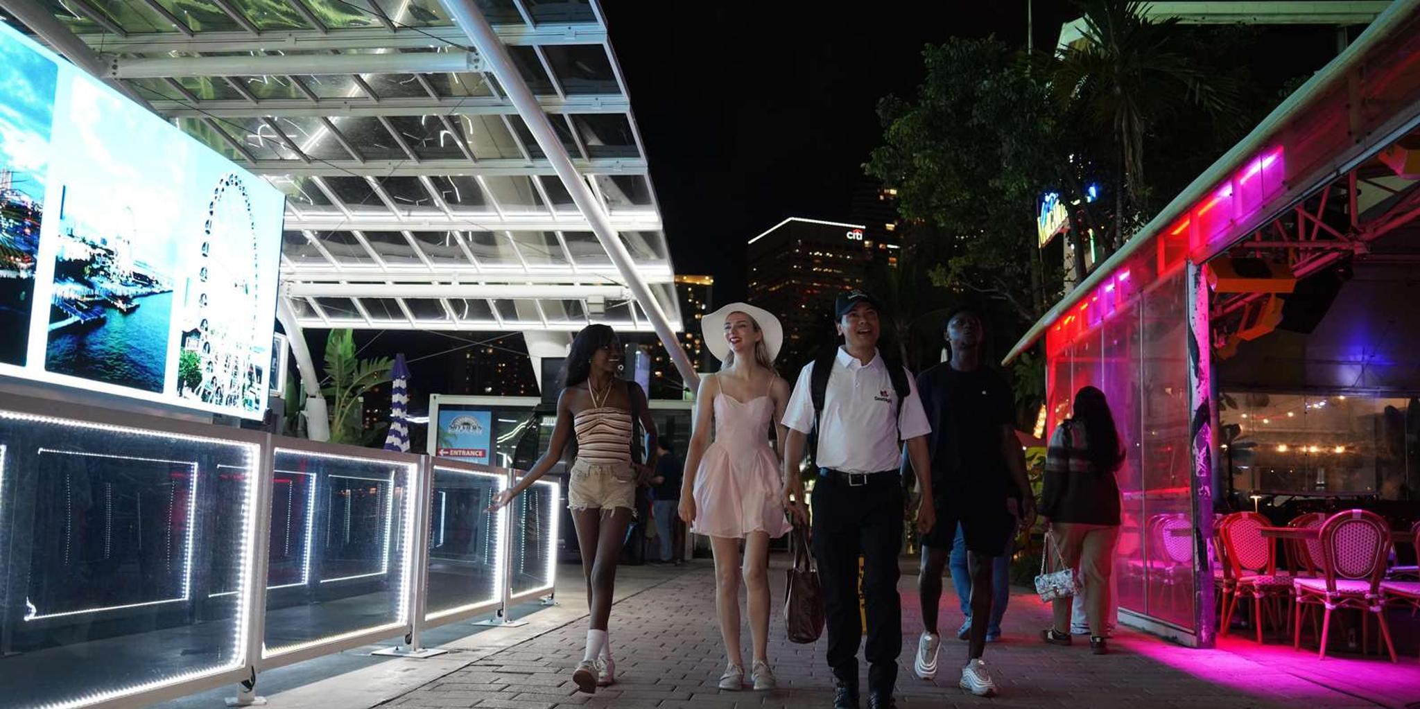 Miami Night Tour with Skyview Wheel