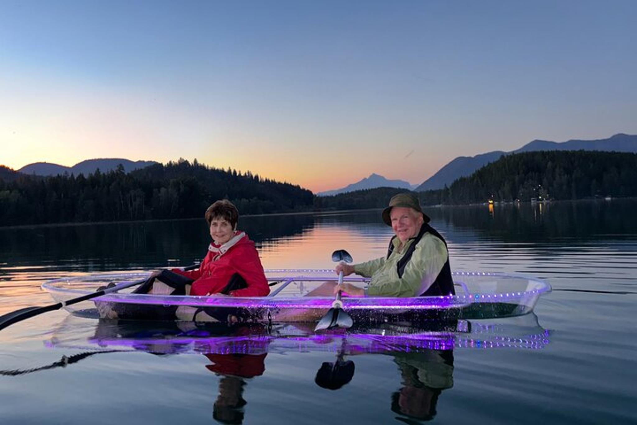 Whitefish Illuminated Glass Kayak Sunset Tour - Image 3