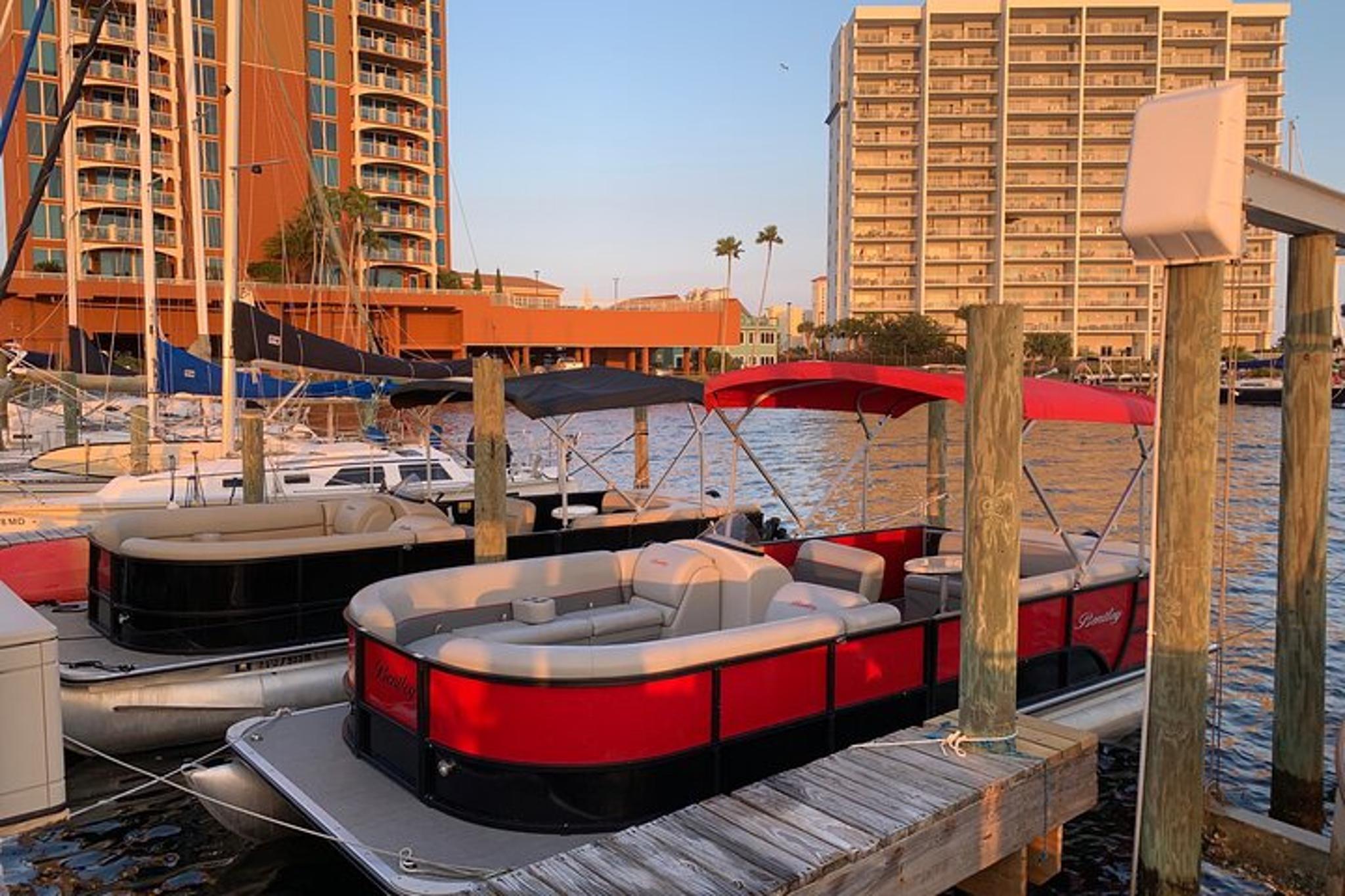 Pensacola Beach Pontoon Boat Rental