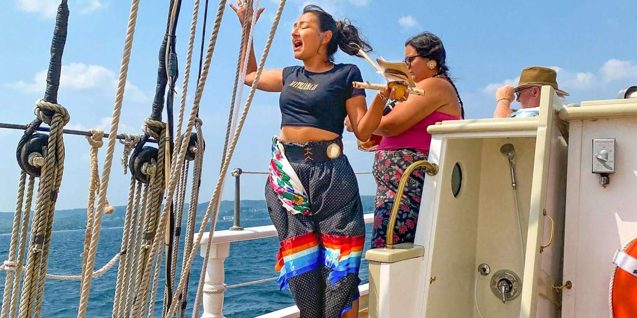 Traverse City Morning Sail with Anishinaabe Guide - Image 3