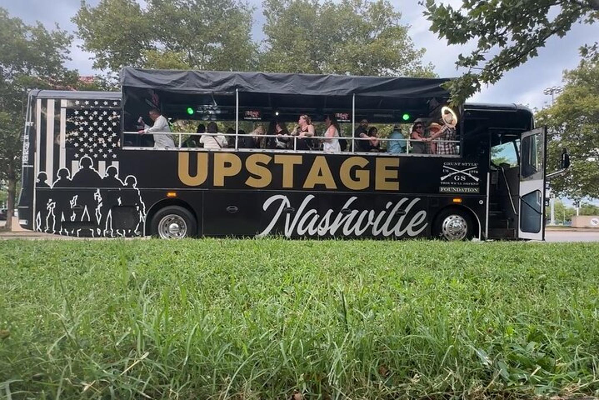 Nashville Open Air Party Bus with DJ & Bartender - Image 4
