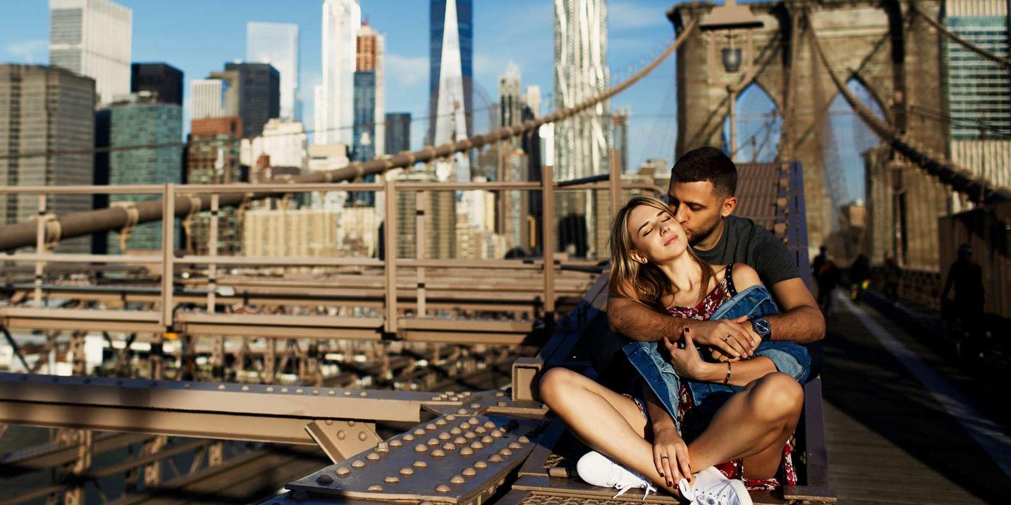 New York Brooklyn Bridge Photoshoot