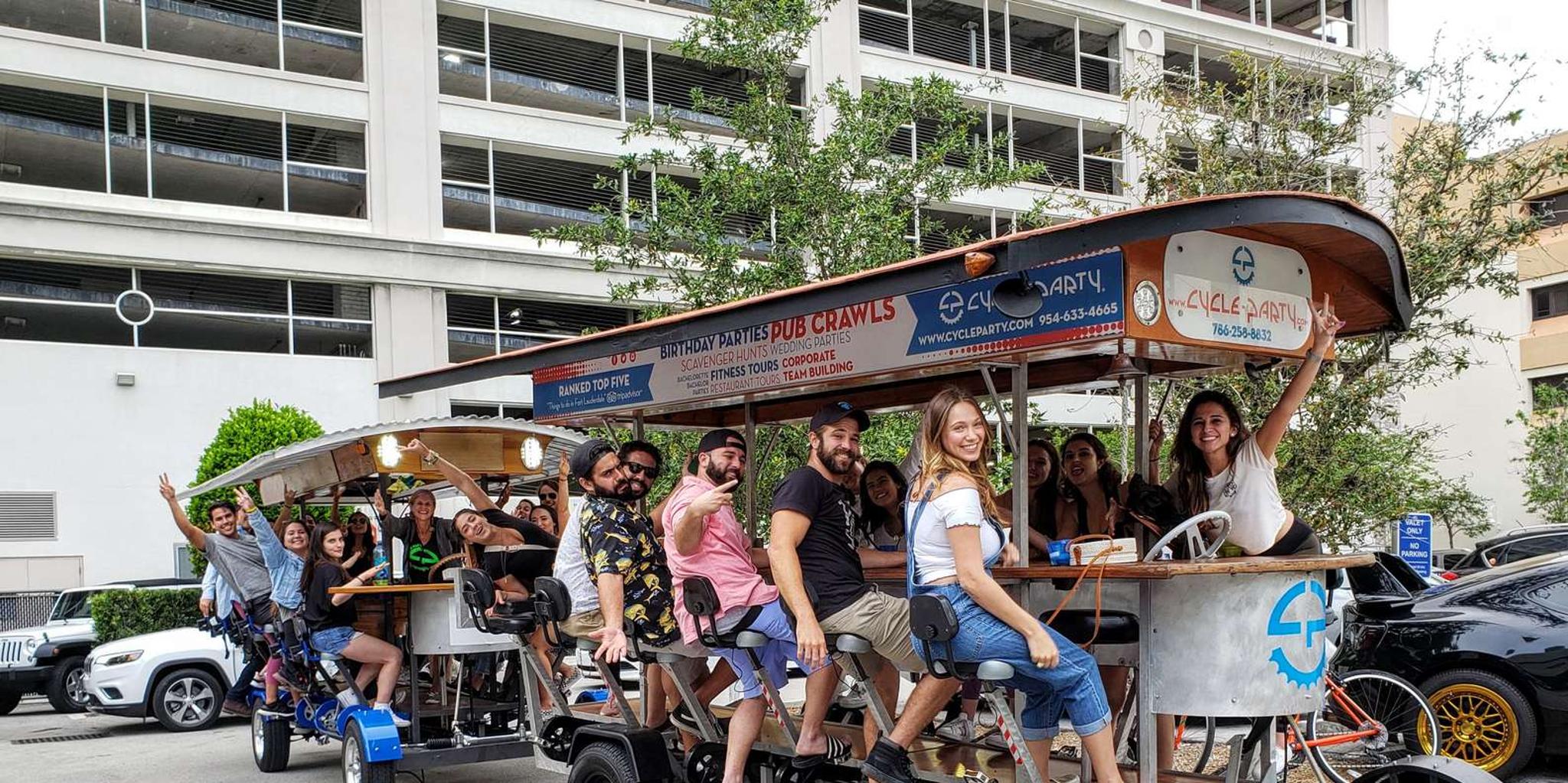 Fort Lauderdale Party Bike Bar Crawl - Image 2