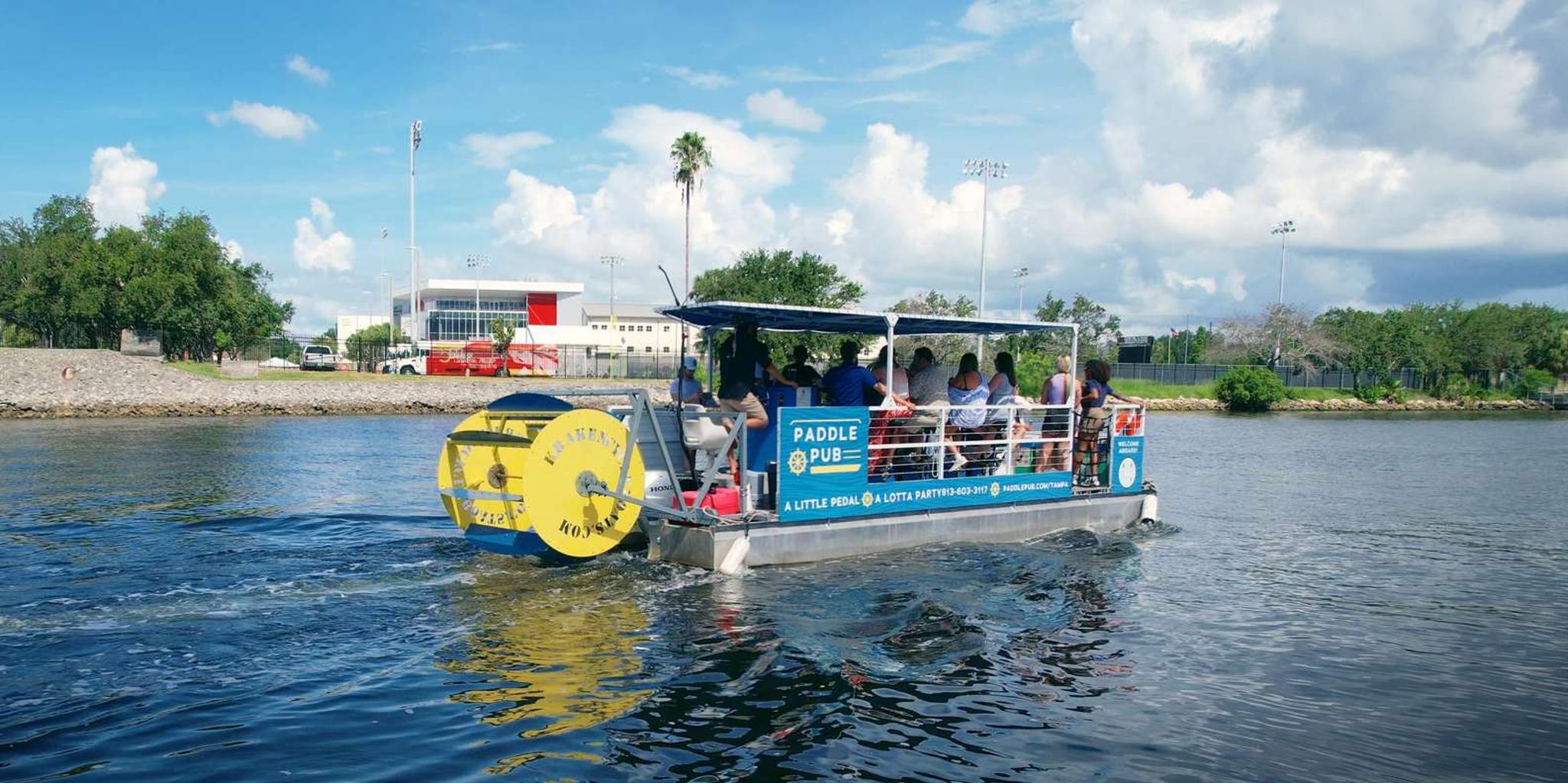 Tampa Paddle Pub River Cruise at Sunset 2 hr - Image 6