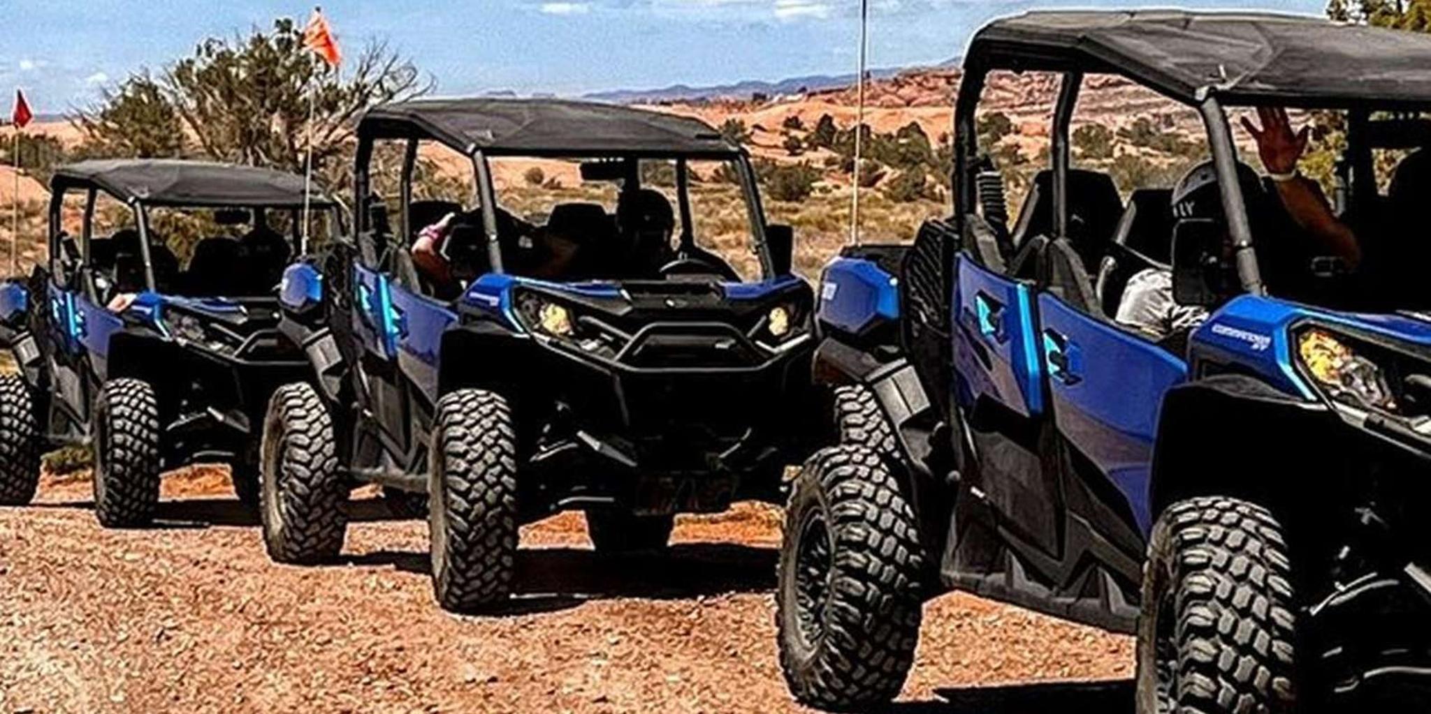 Moab UTV Adventure on Hell's Revenge at Sunset - Image 5