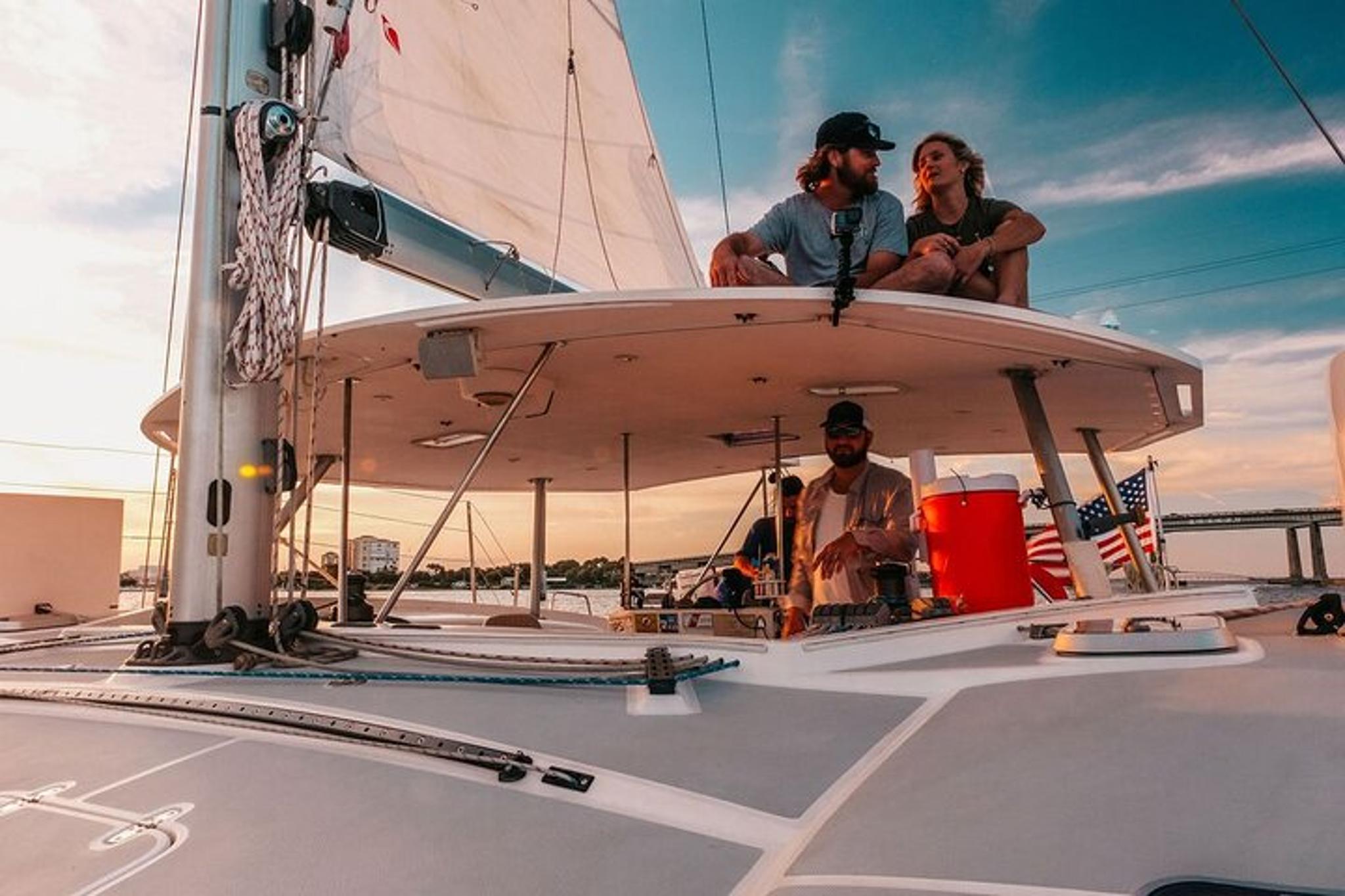 Cocoa Beach Catamaran Sail at Sunset 2 hr
