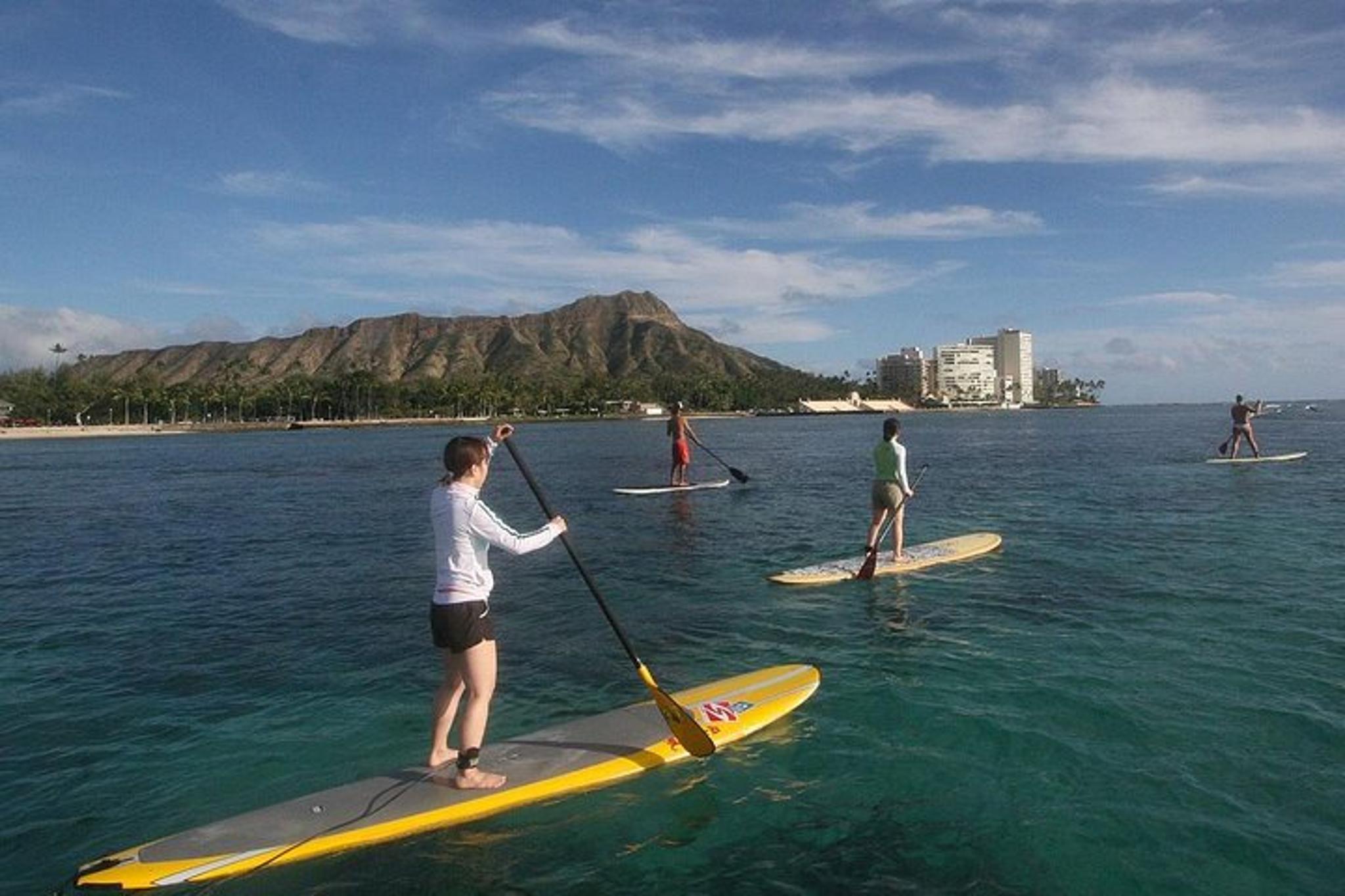 Waikiki Stand Up Paddle Lesson with Shuttle - Image 6
