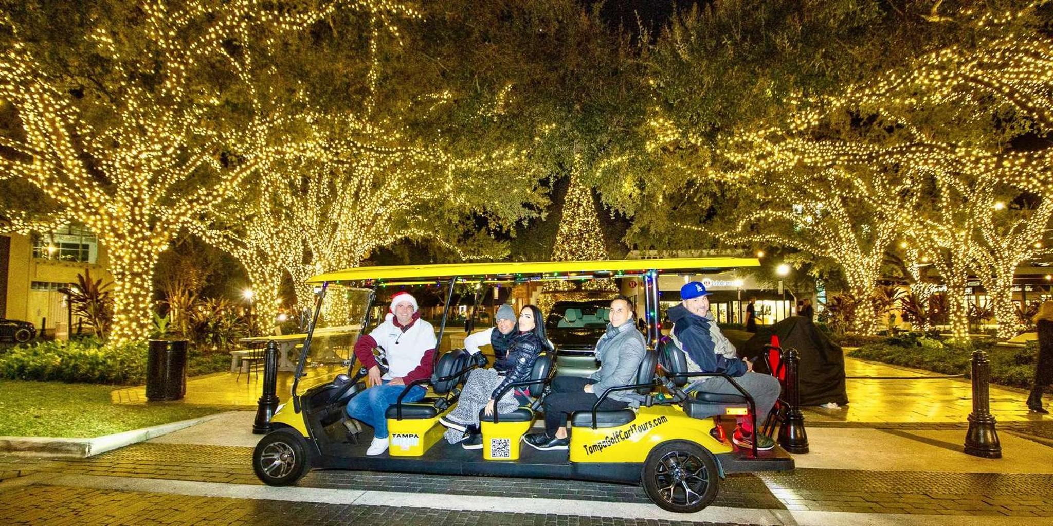 Tampa Christmas Lights Golf Cart Tour - Image 6