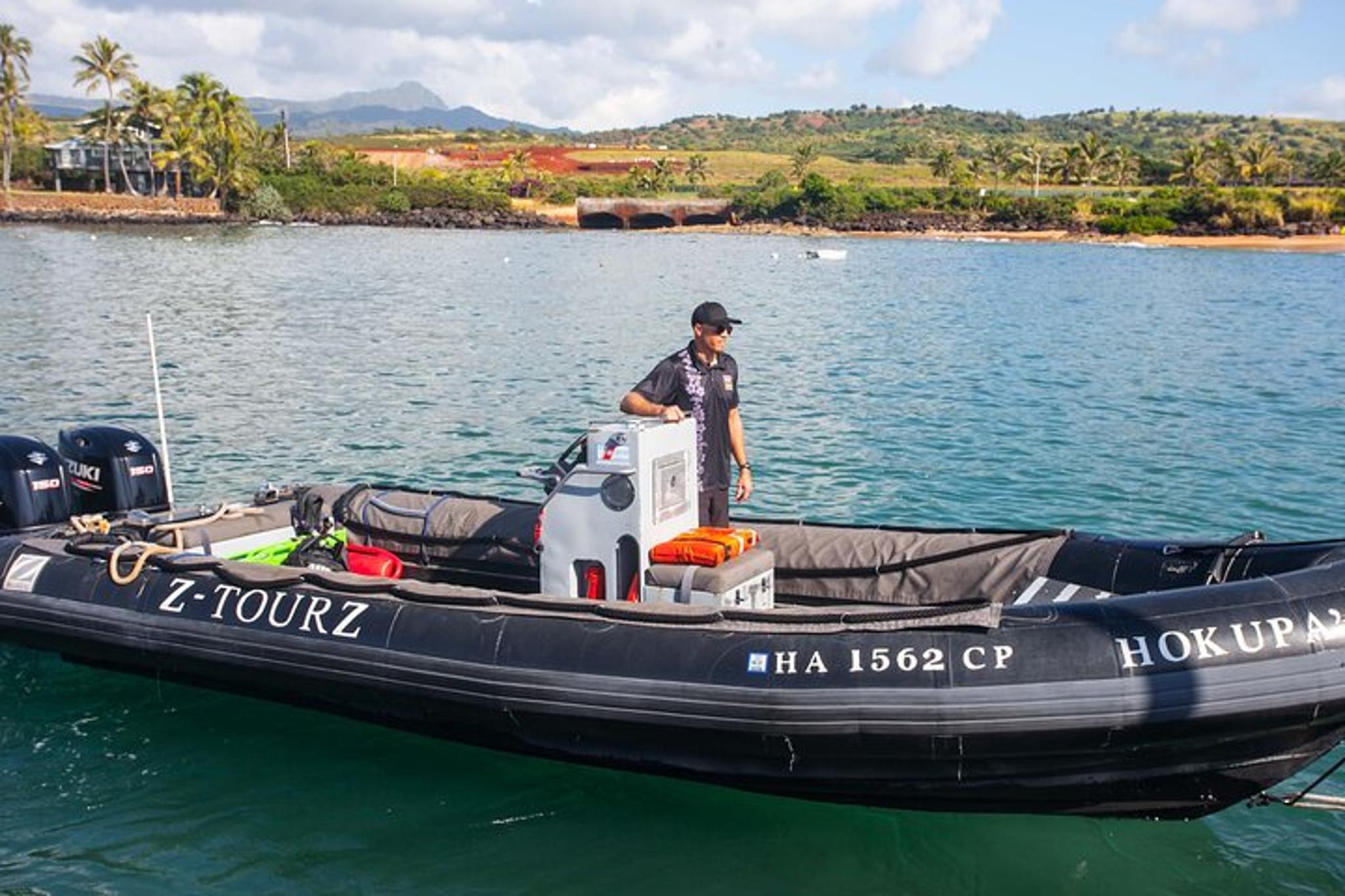 Kauai Whale and Dolphin Zodiac Boat Adventure - Image 3