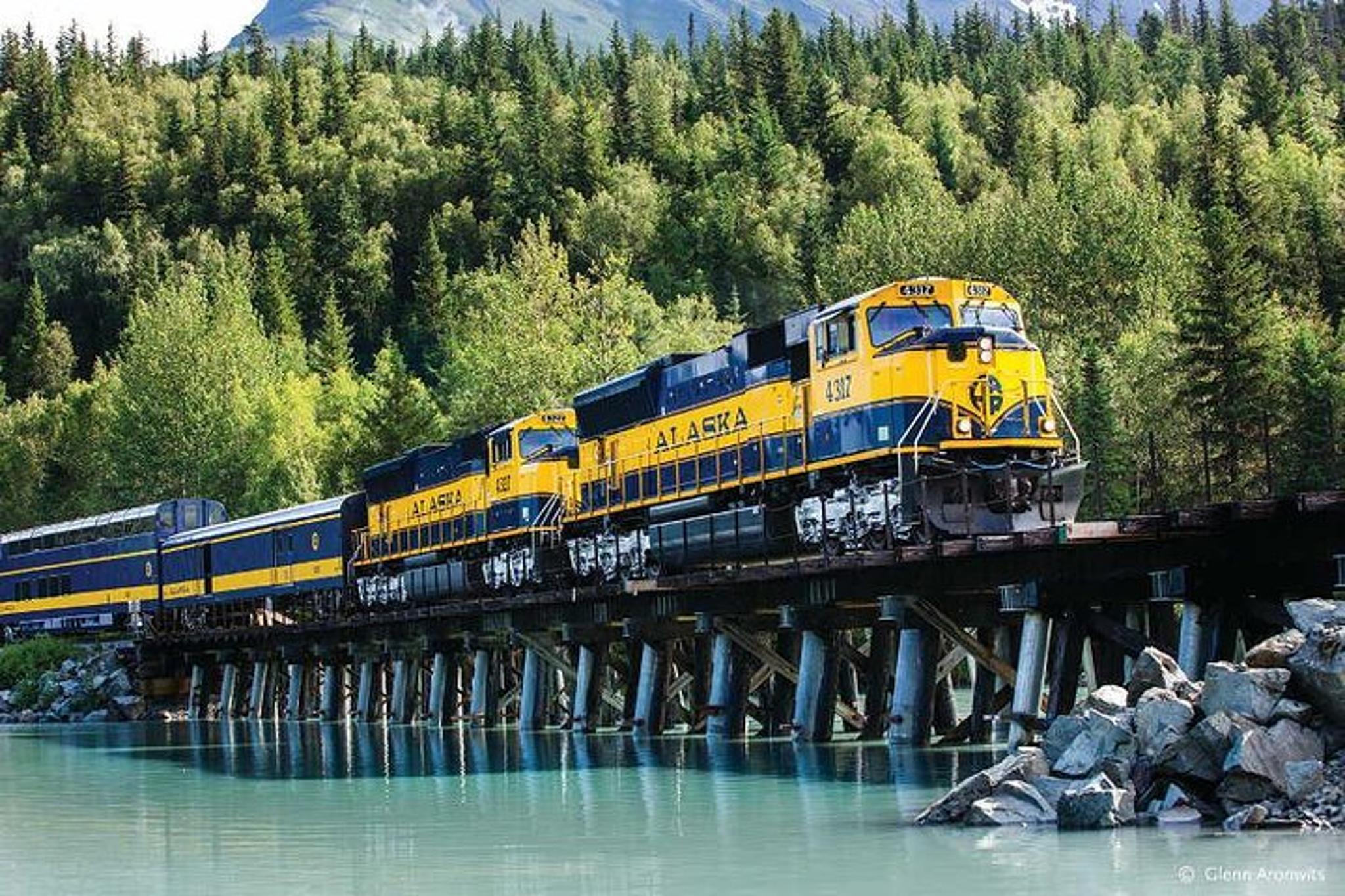 Anchorage to Seward Alaska Railroad Journey