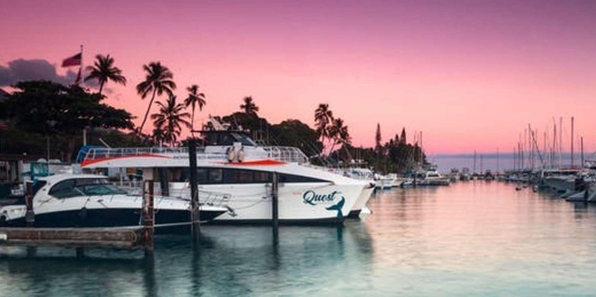 Maui Sunset Cruise with 4-Course Dinner