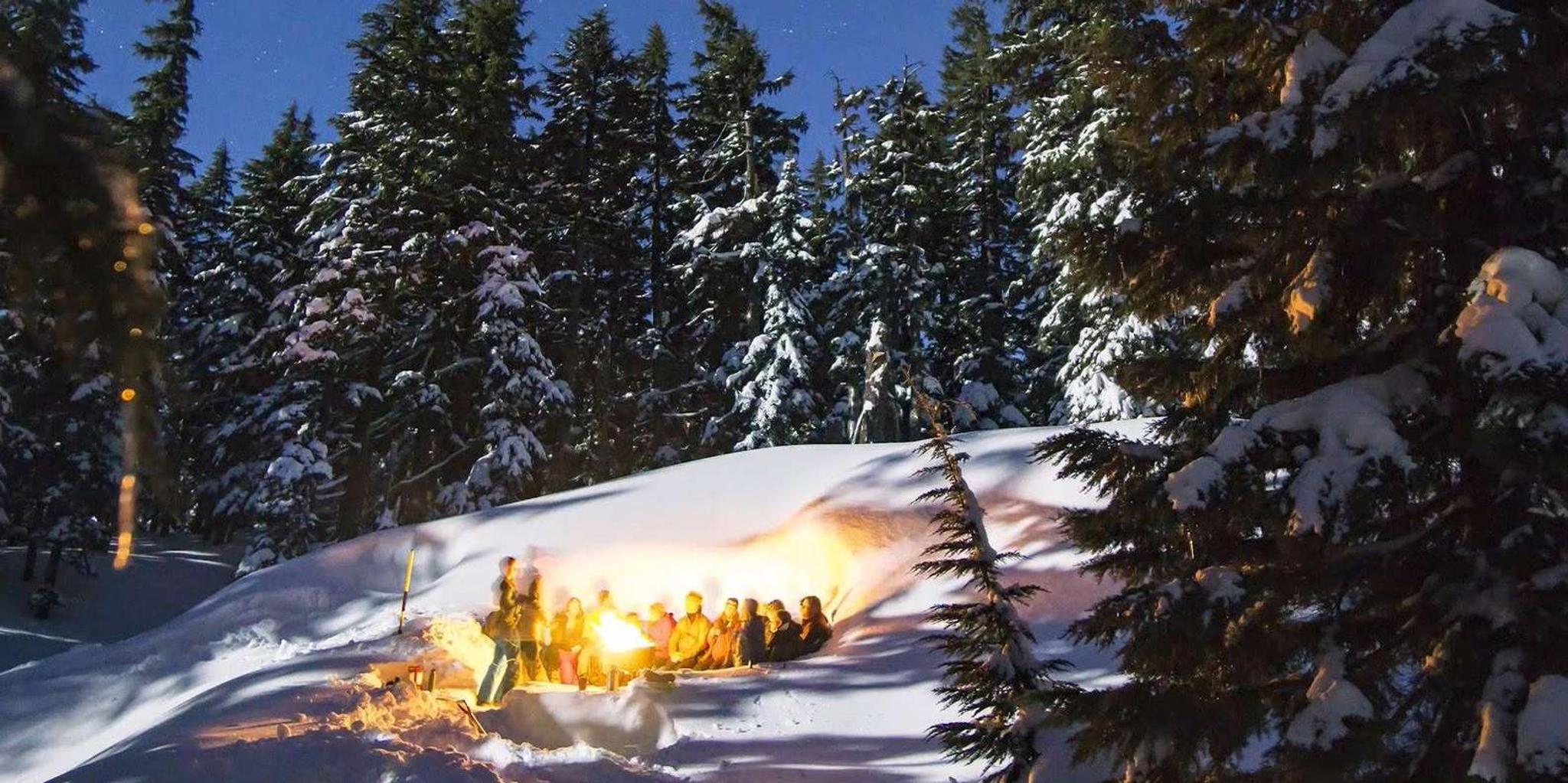 Bend Snowshoeing Tour and Bonfire - Image 2