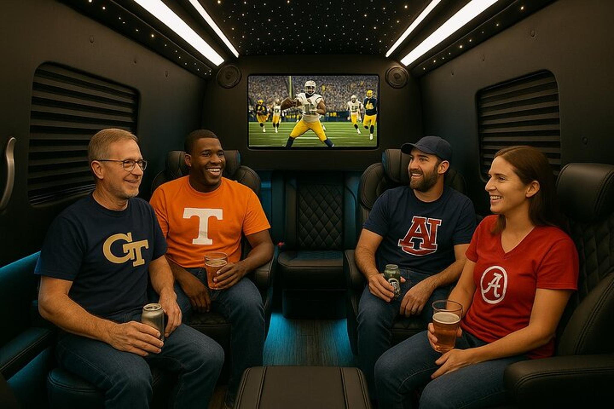 Gameday Tailgate in a Maybach Sprinter Van - Image 3