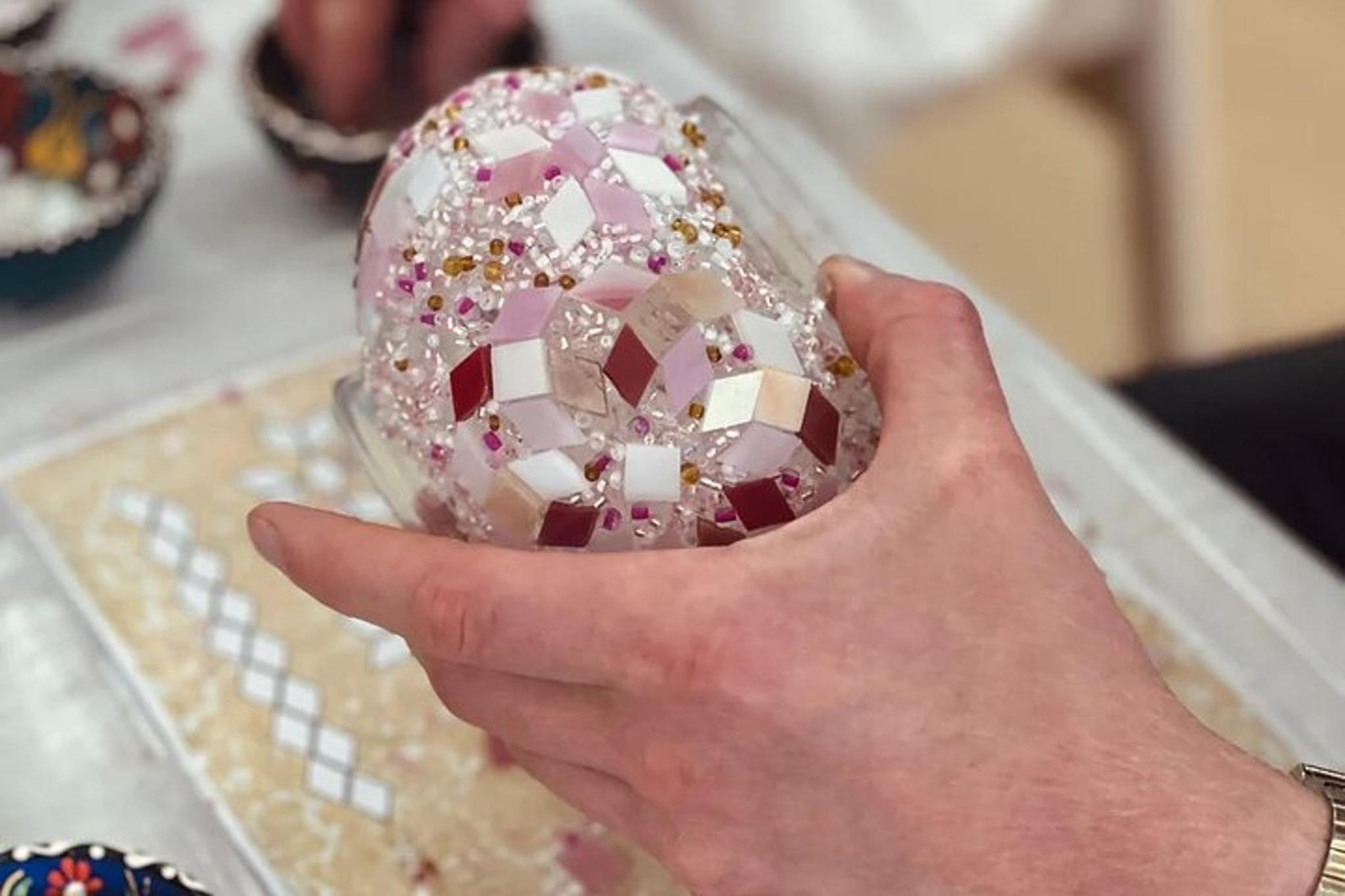 San Jose Mosaic Lamp Workshop - Image 5