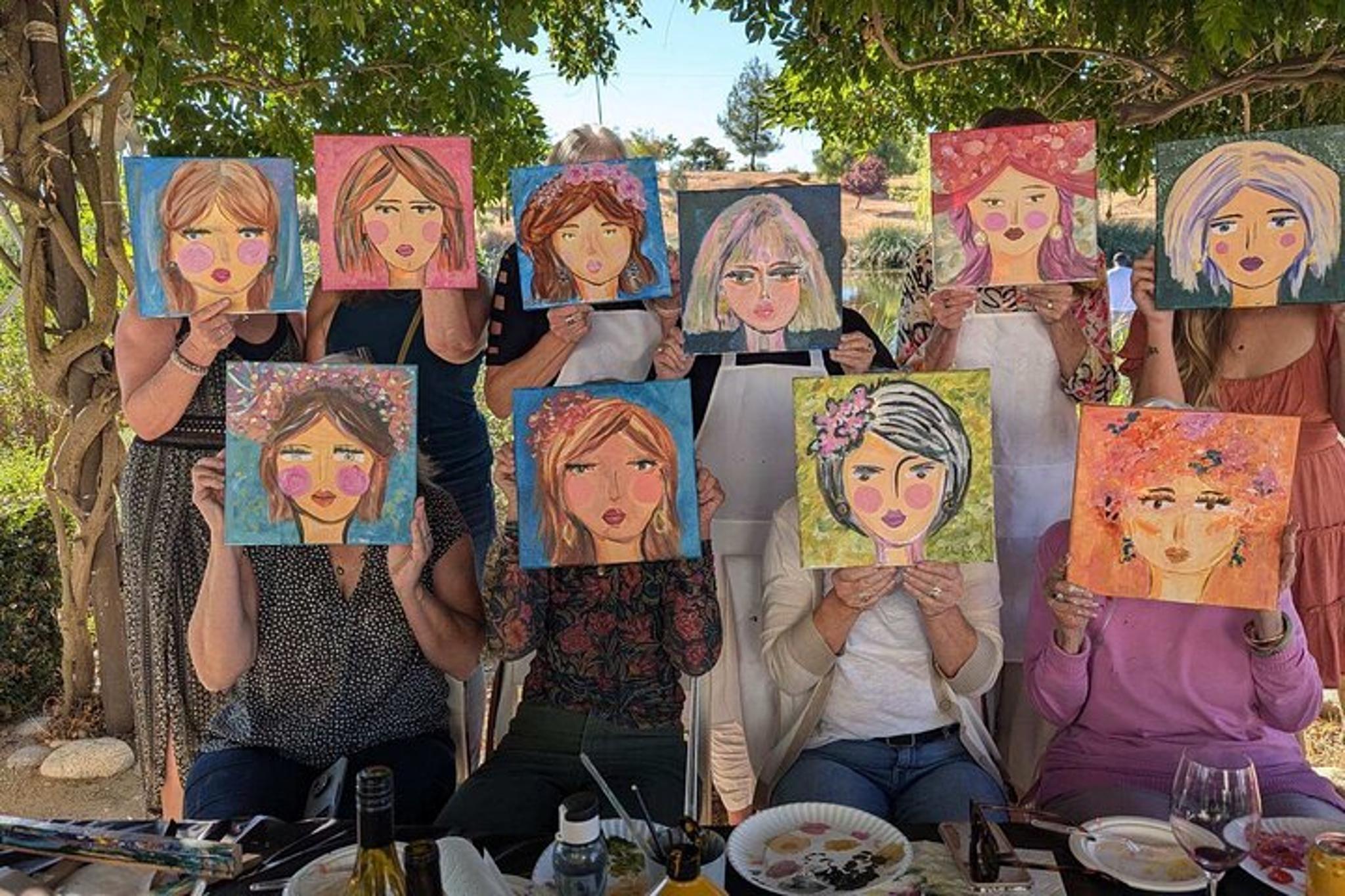 Wine Country Paint and Sip Experience - Image 5