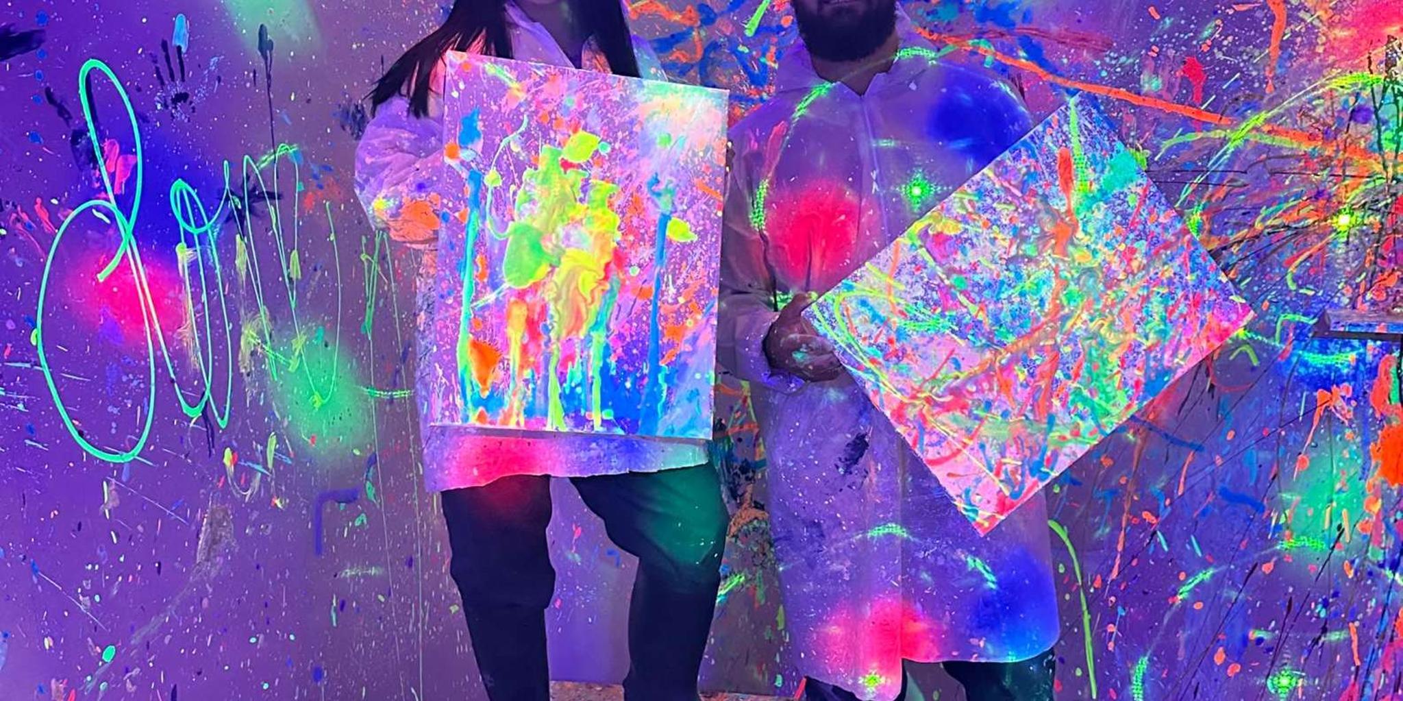 Atlanta Splatter Paint Room Experience 45 Min - Image 3