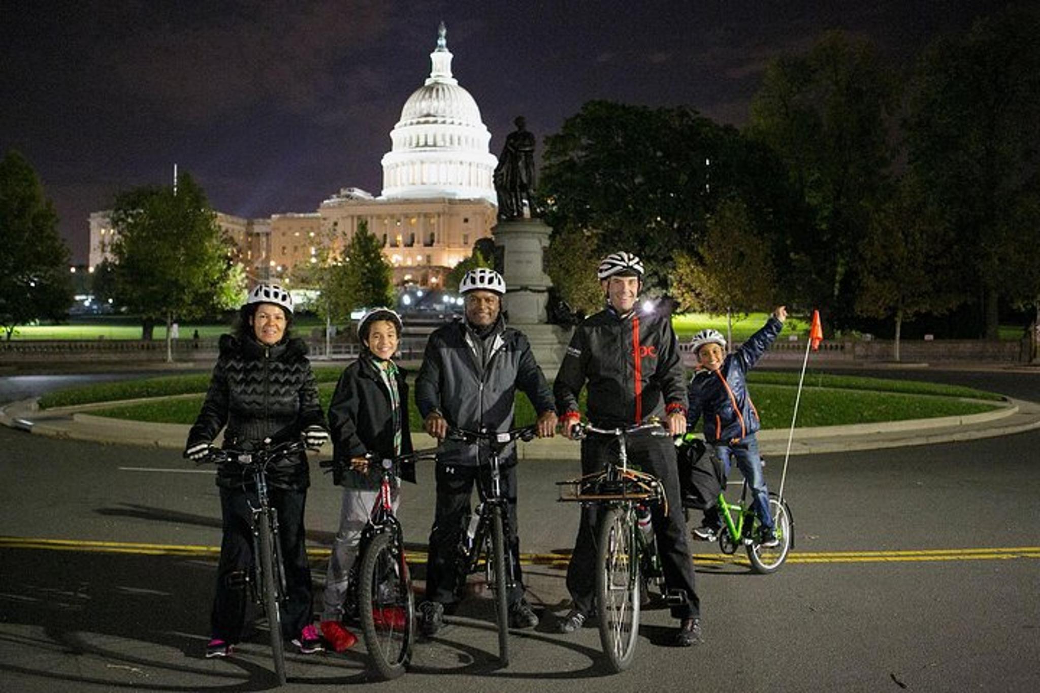 Washington DC Monuments Night Bike Tour - Image 1