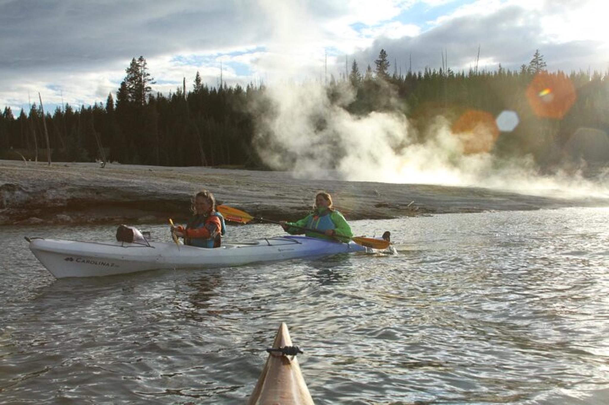 Yellowstone Lake Kayak Tour at Twilight