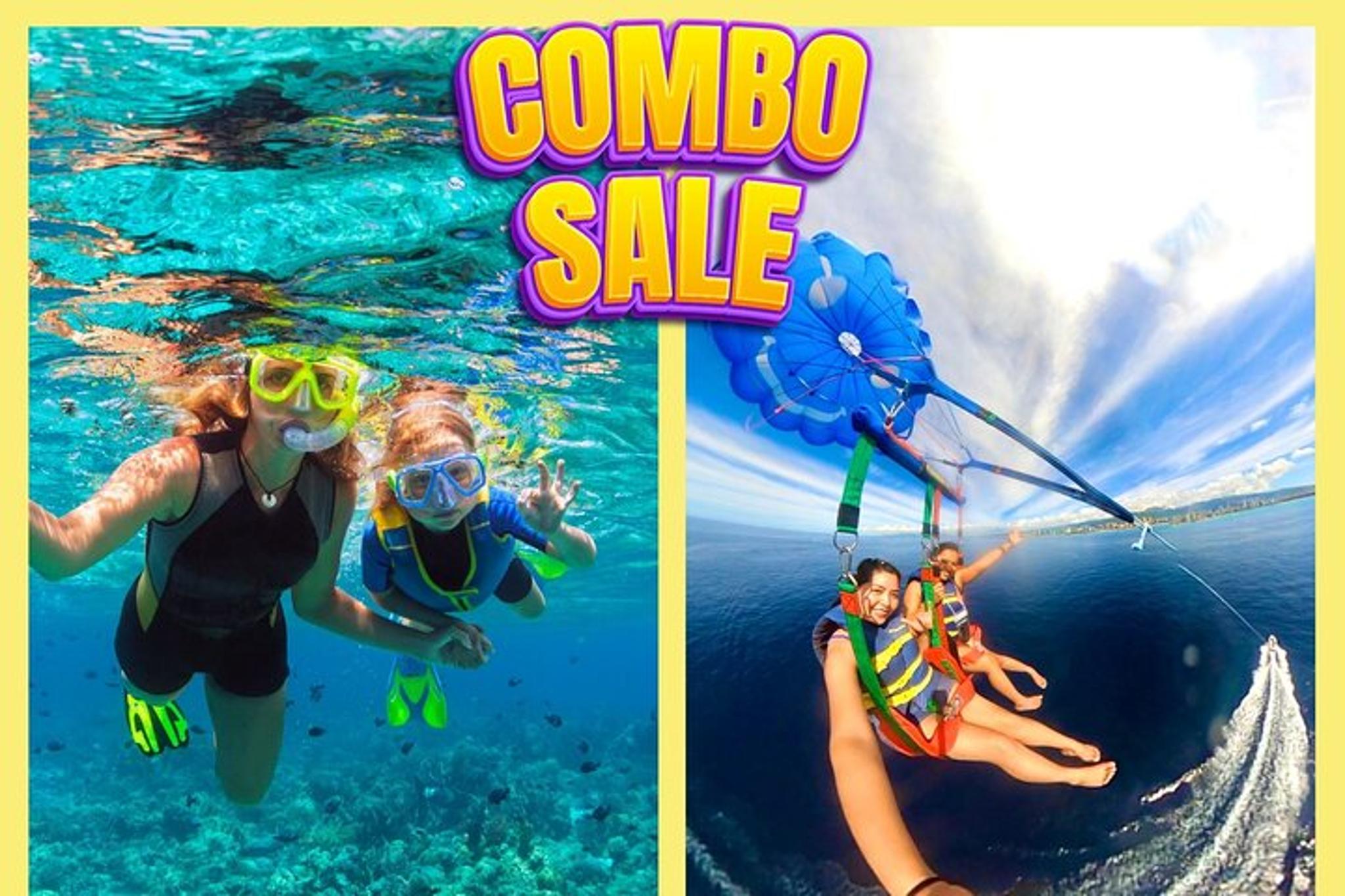 Honolulu Parasailing and Snorkeling Combo
