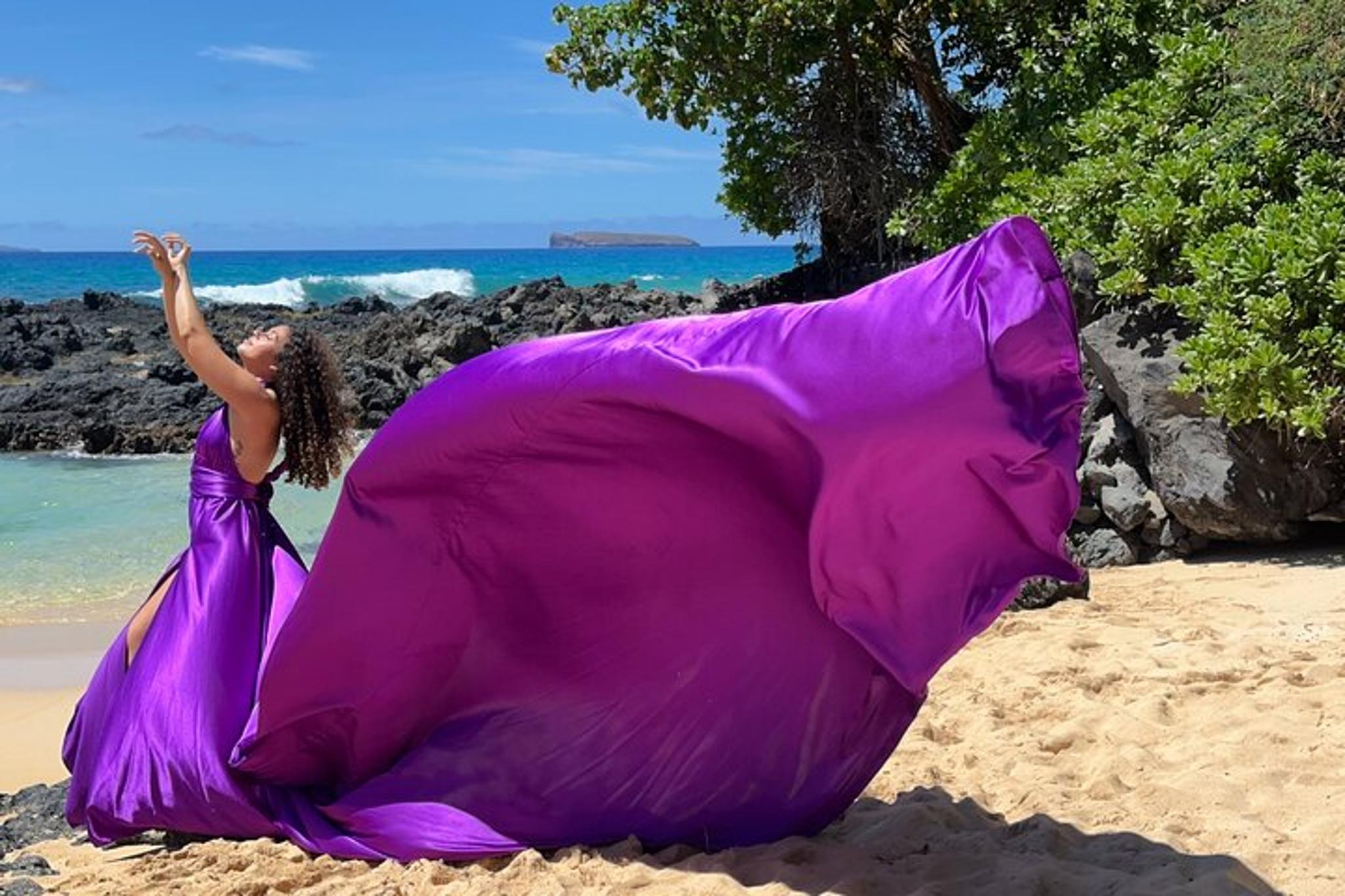 Maui Flying Dress Photo Shoot - Image 1