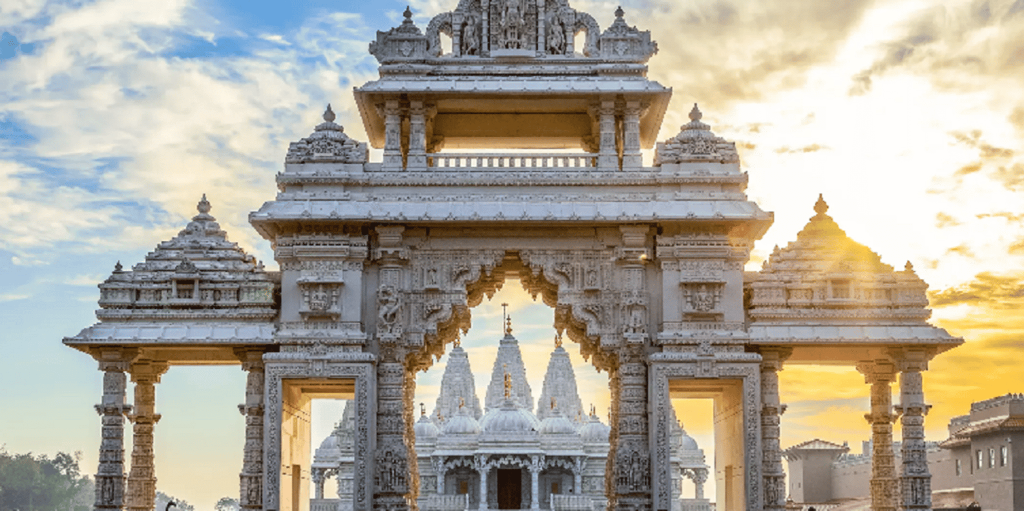 New York Shri Swaminarayan Mandir and Longwood Gardens Tour
