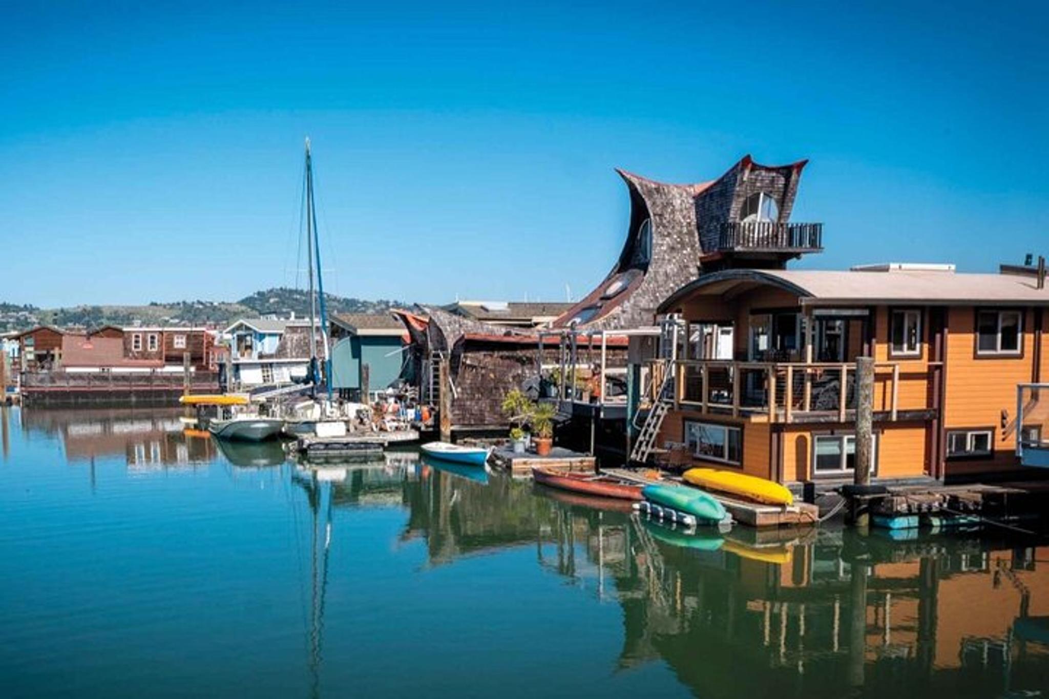 San Francisco Alcatraz and Sausalito Floating Homes Tour