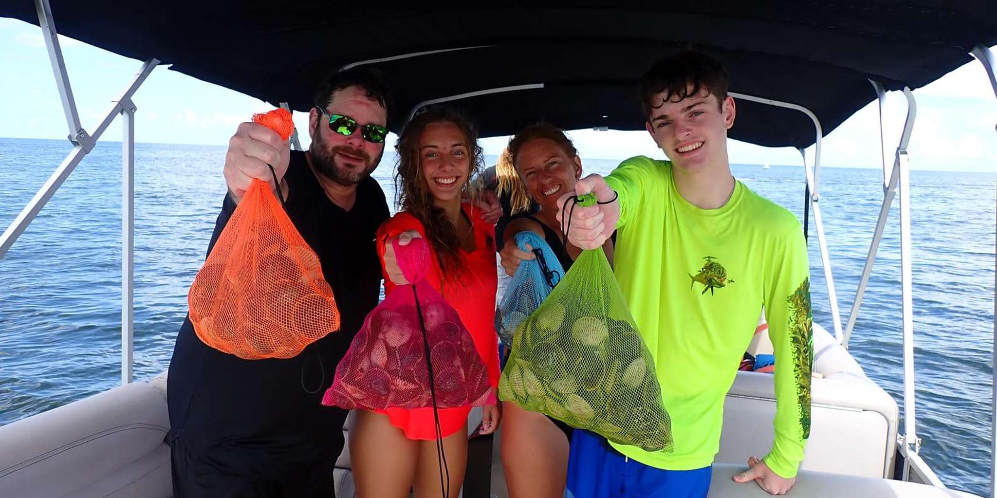Crystal River Scalloping Tour