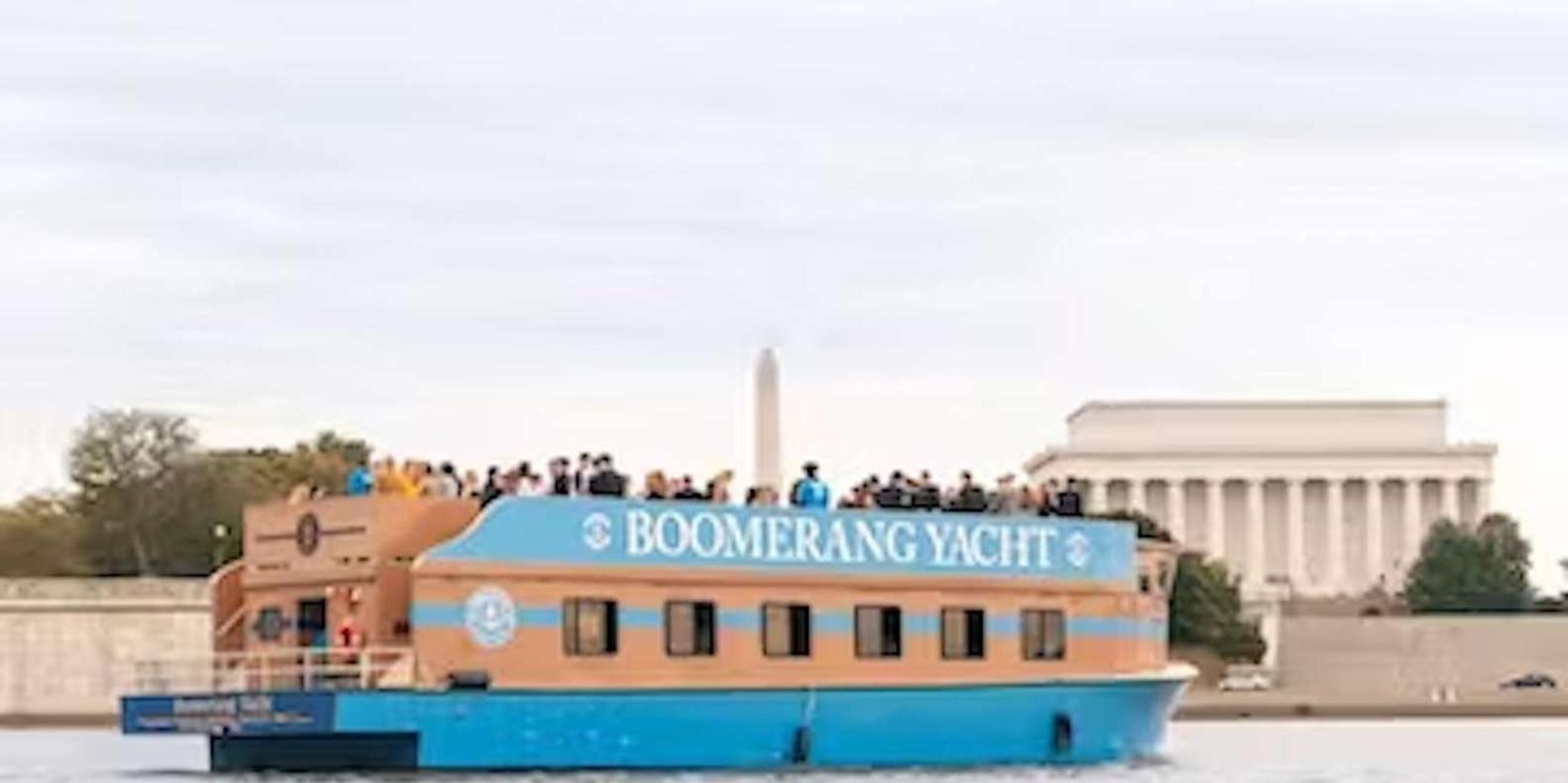 Washington, DC Potomac River Yacht Cruise with Open Bar 2 hr