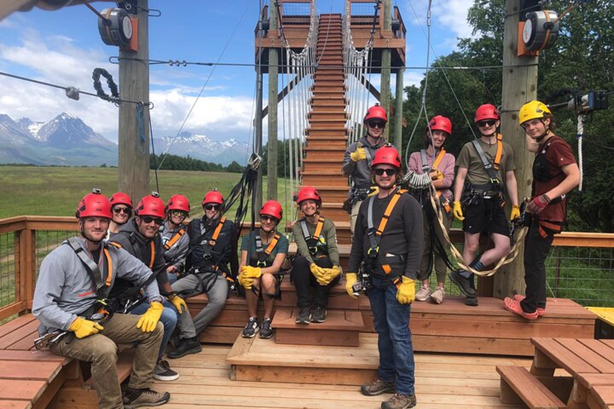 Anchorage Trail Ride and Zipline Adventure Combo - Image 3