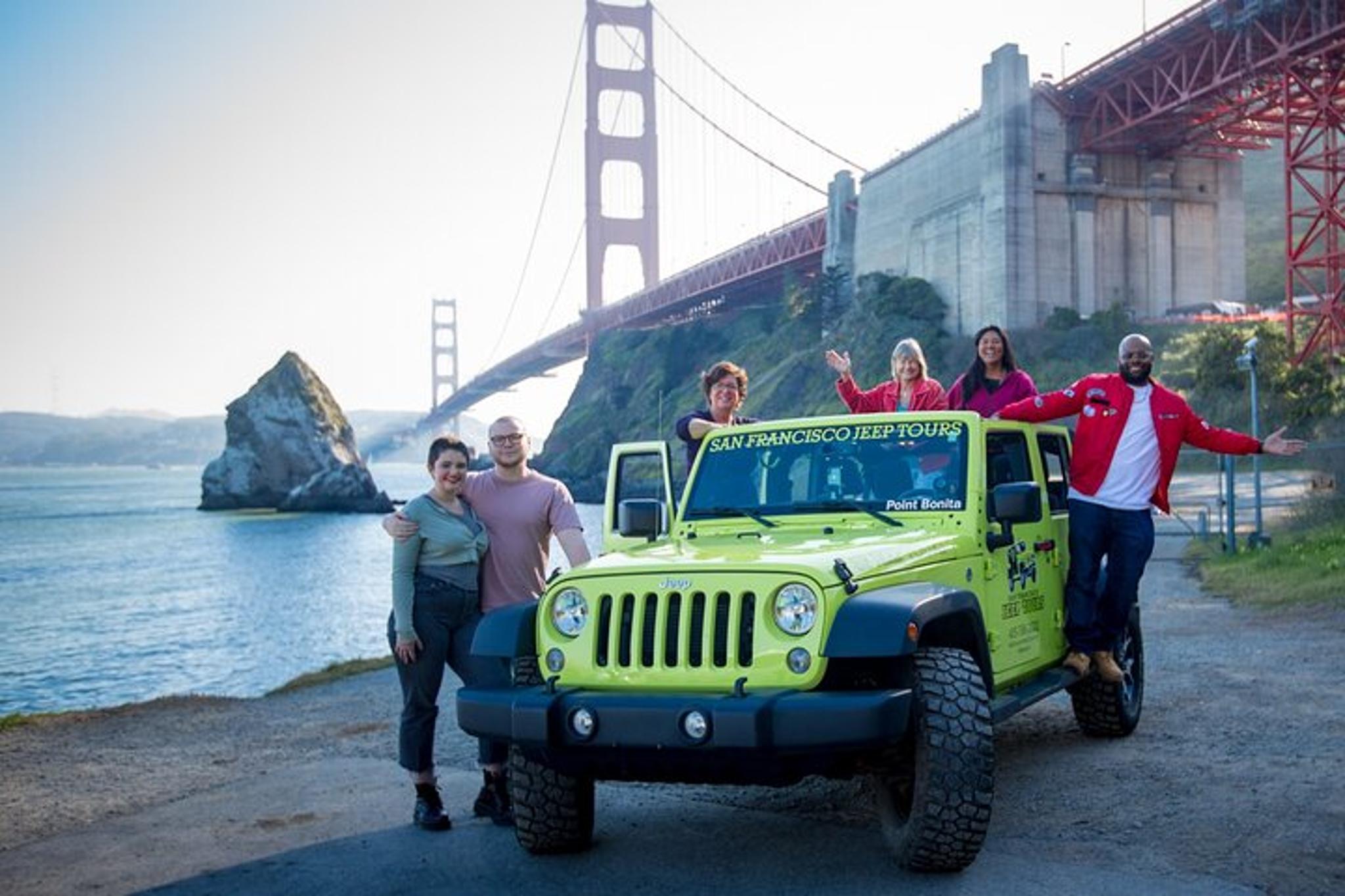 San Francisco Open-Air Jeep Tour 3 Hours